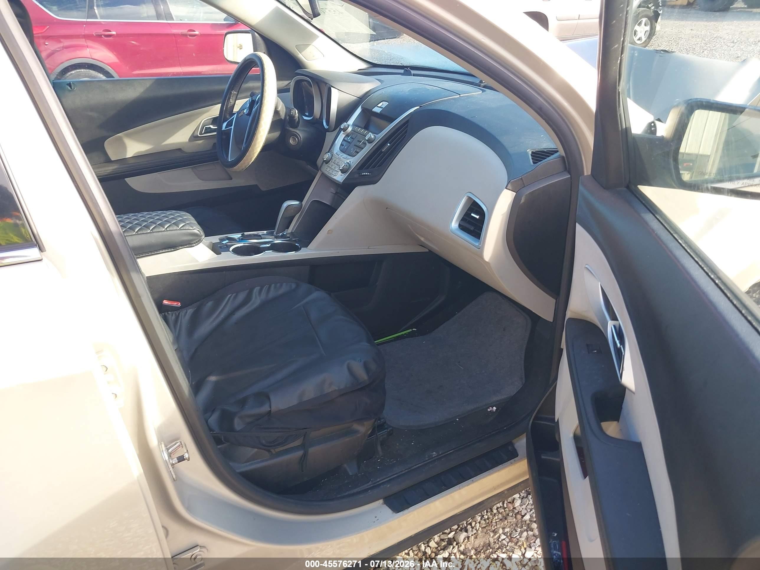 2011 Chevrolet Equinox Ls Beige vin: 2GNALBECXB1283855