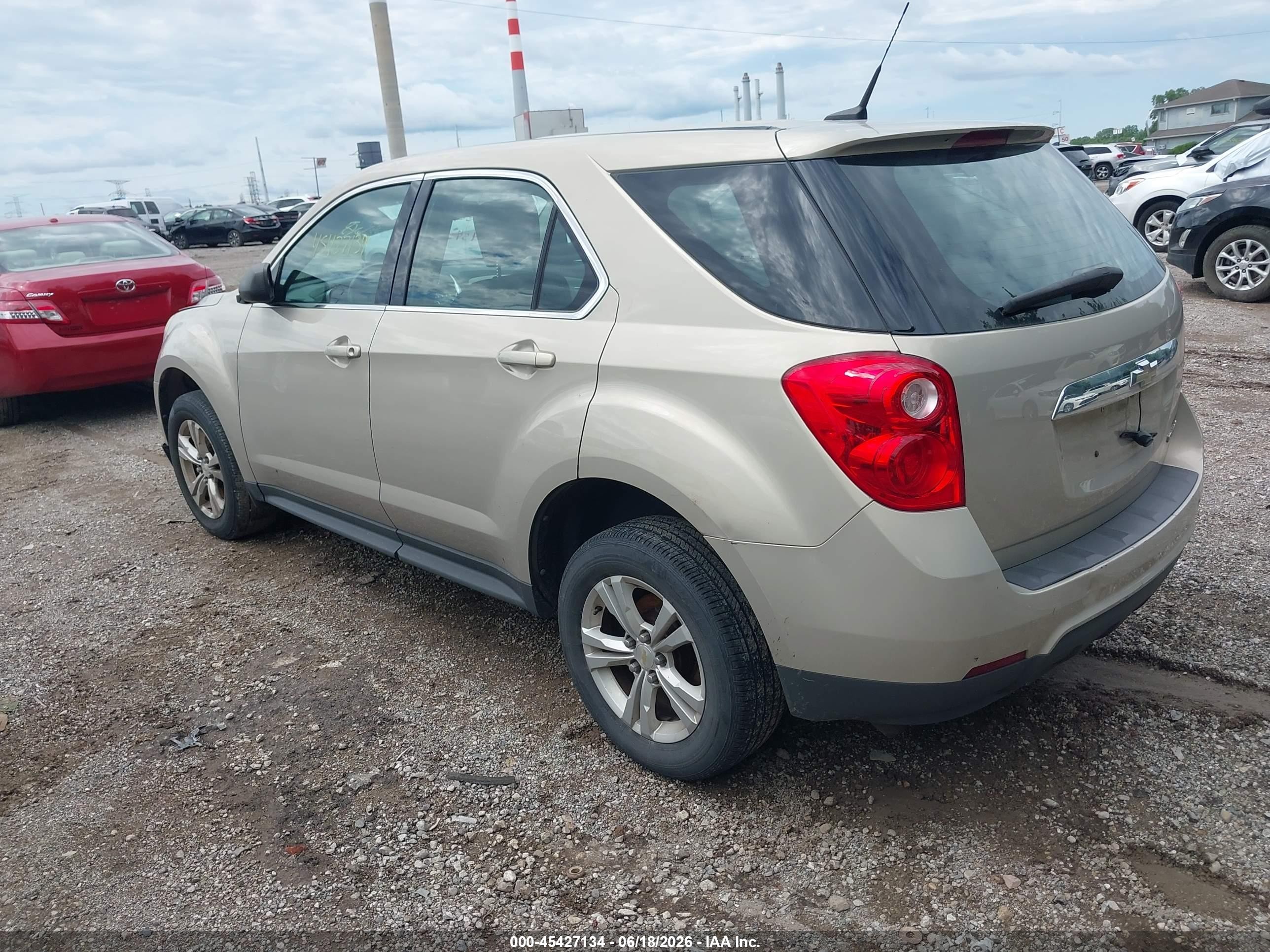 2011 Chevrolet Equinox Ls Pewter vin: 2GNALBECXB1328616