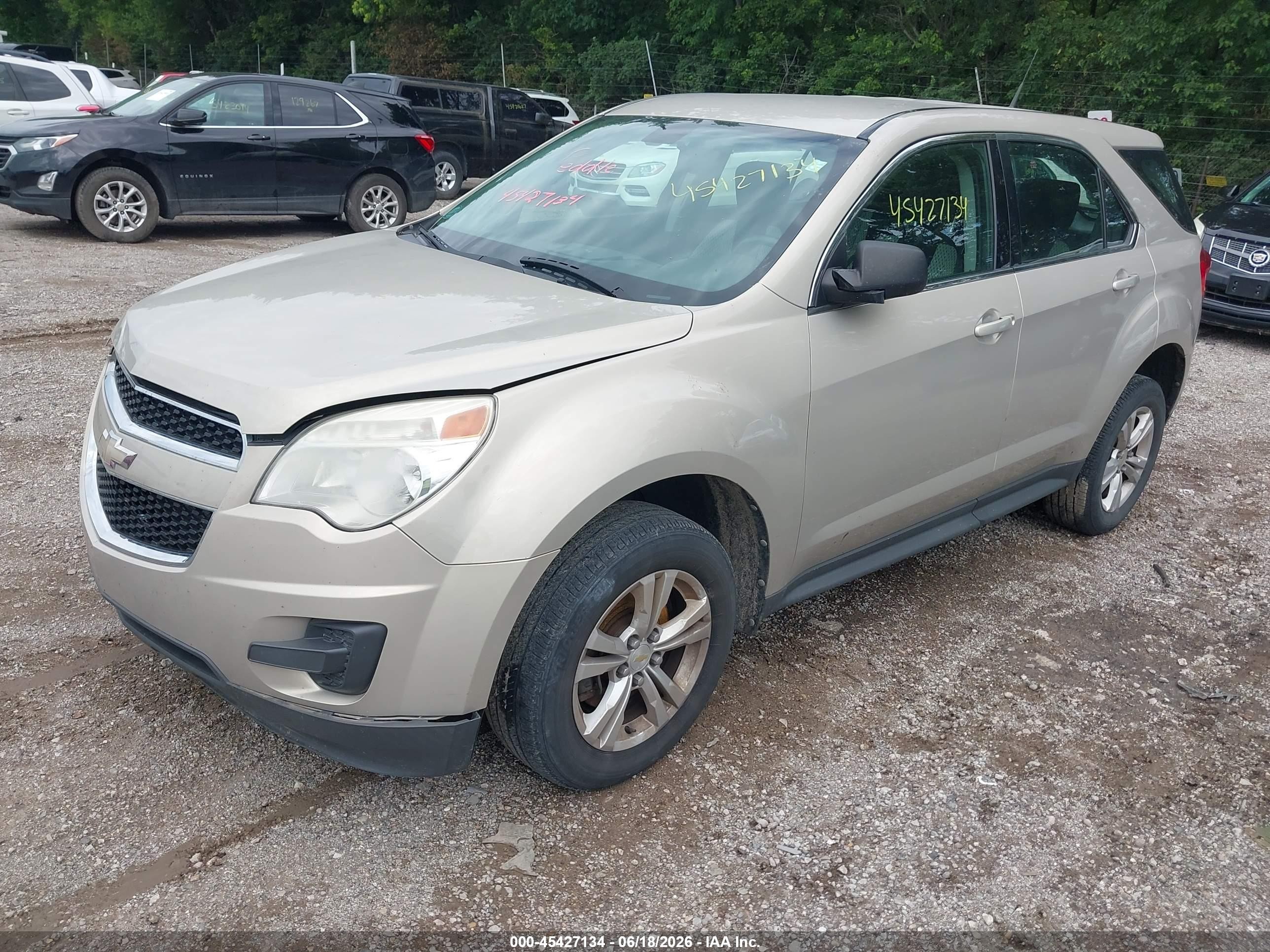 2011 Chevrolet Equinox Ls Pewter vin: 2GNALBECXB1328616