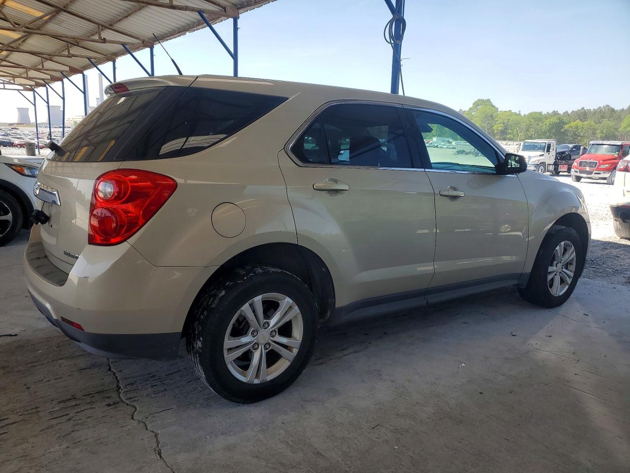 2012 Chevrolet Equinox Ls Бежевый vin: 2GNALBEK0C1118695