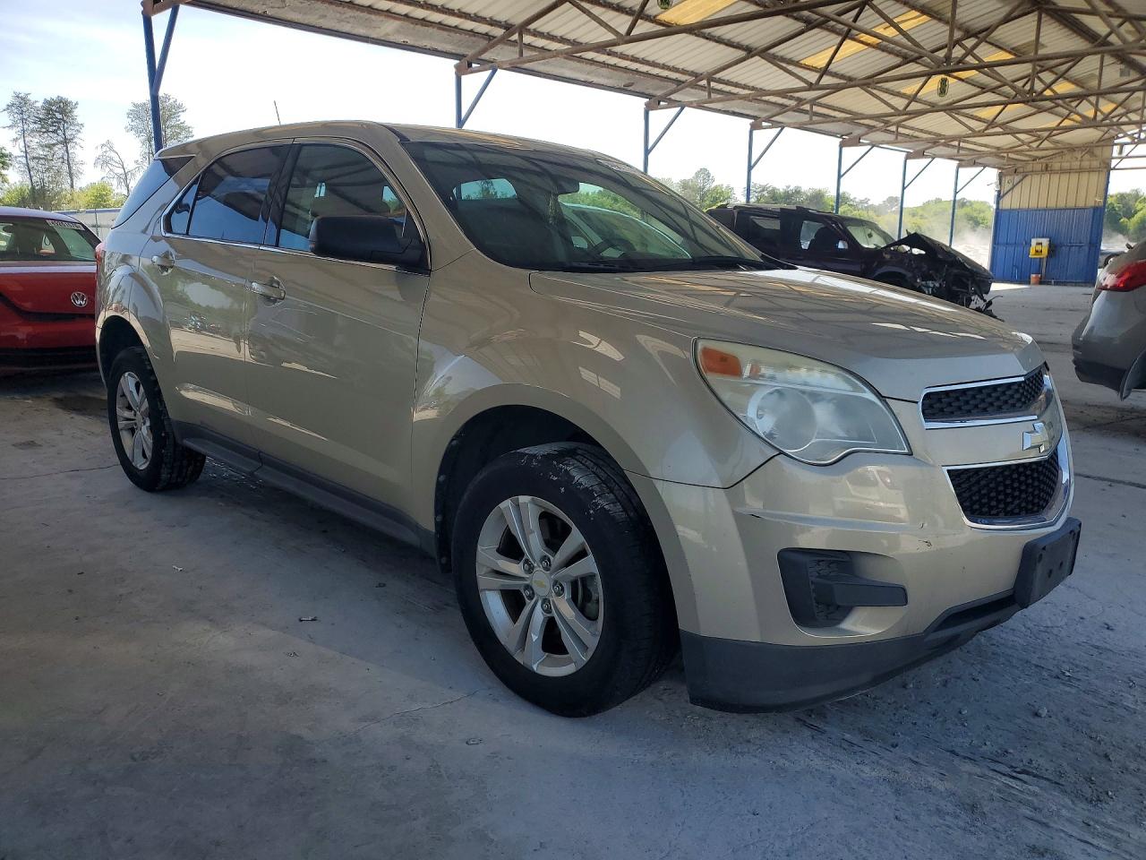 2012 Chevrolet Equinox Ls Бежевый vin: 2GNALBEK0C1118695