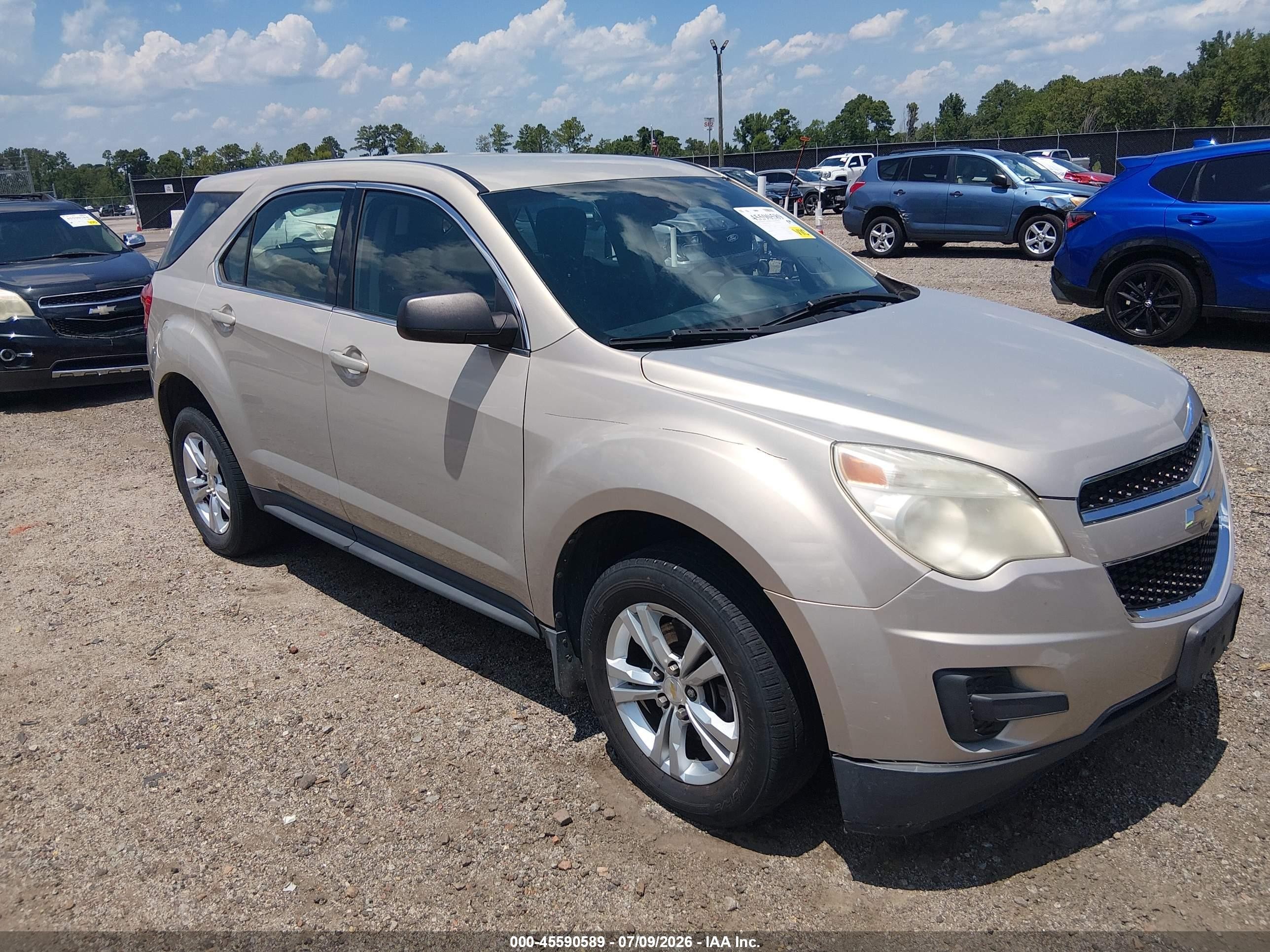 2012 Chevrolet Equinox Ls Gray vin: 2GNALBEK0C1230672