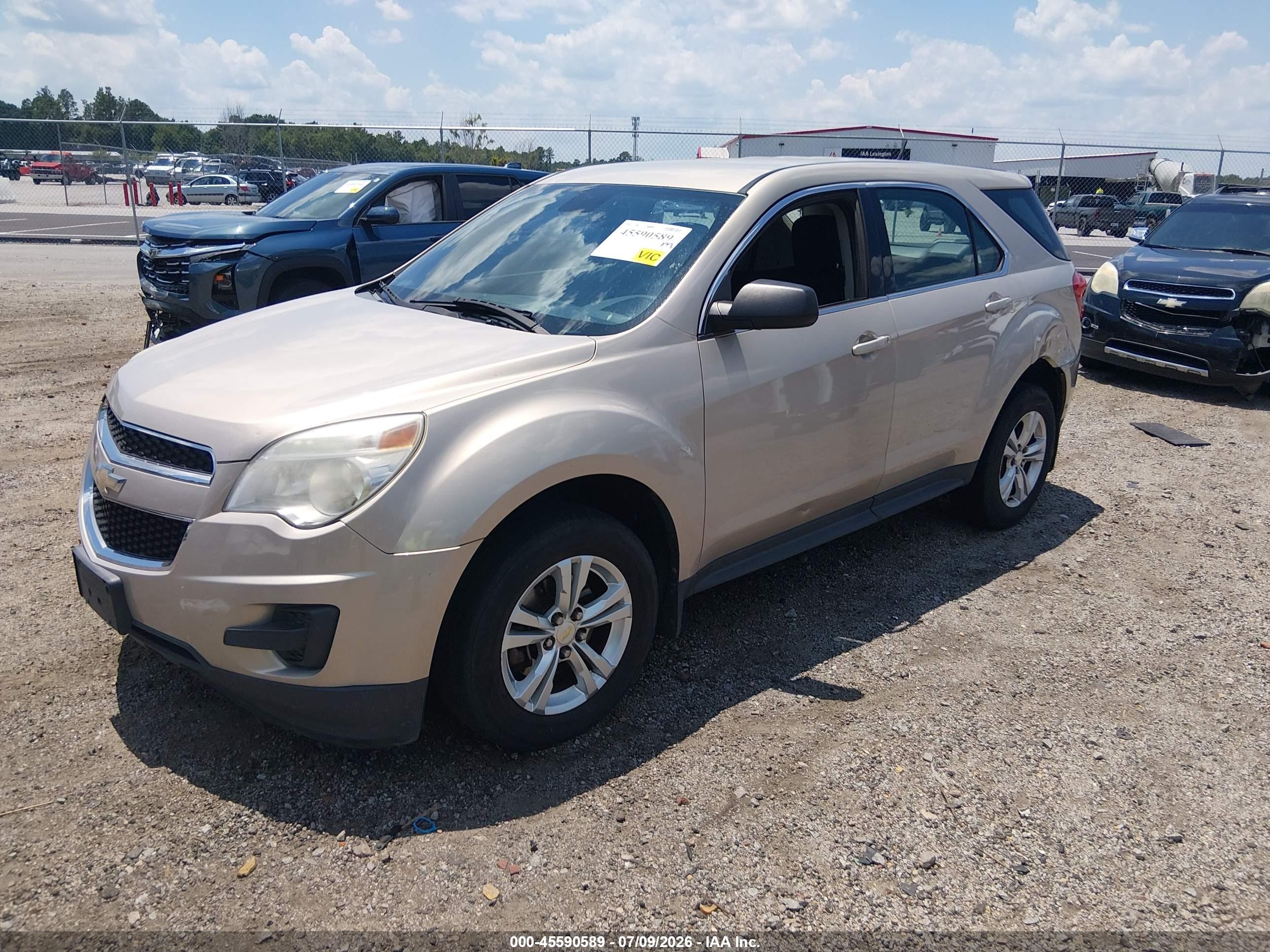 2012 Chevrolet Equinox Ls Gray vin: 2GNALBEK0C1230672
