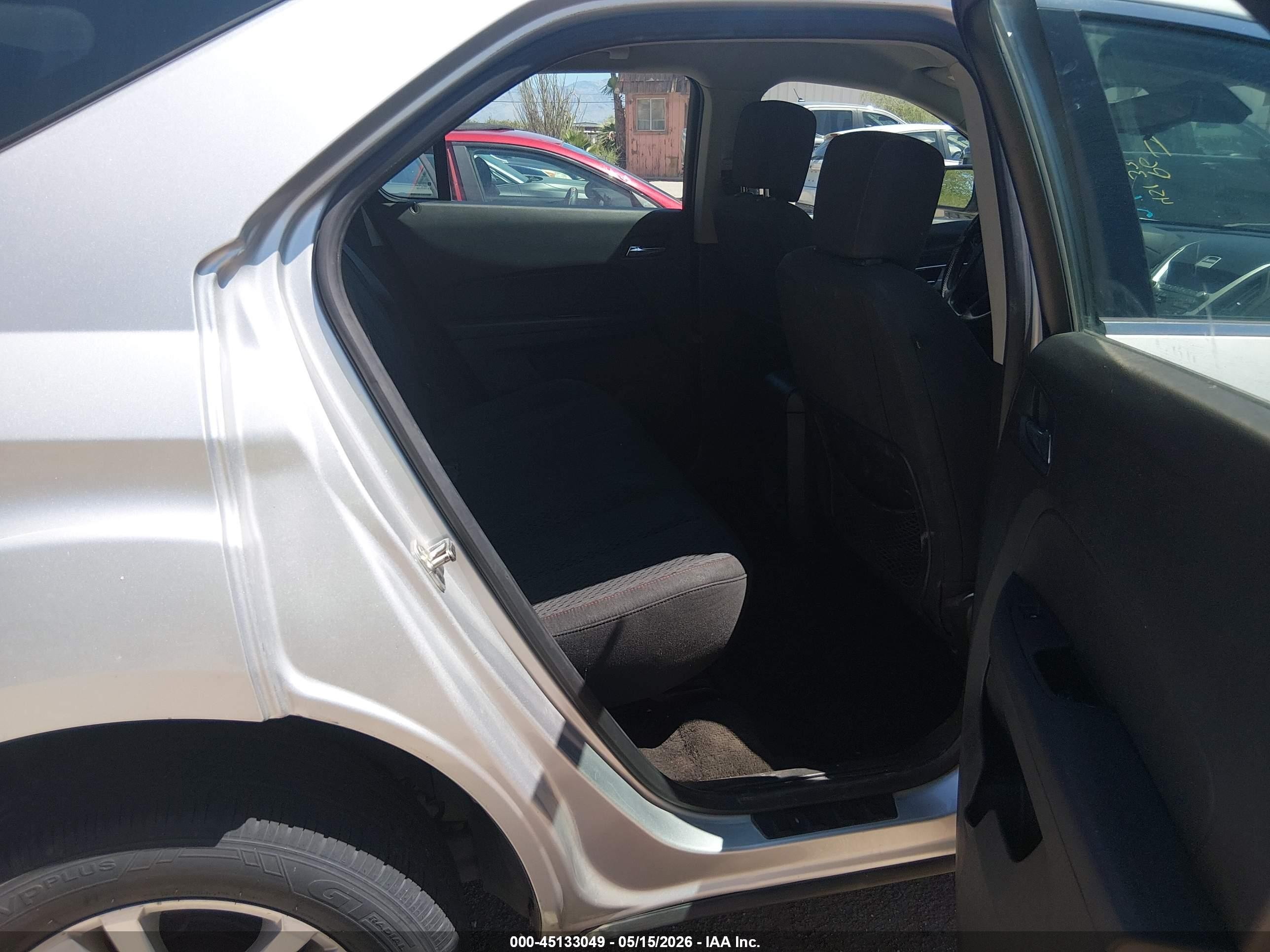 2012 Chevrolet Equinox Ls Silver vin: 2GNALBEK0C1265325