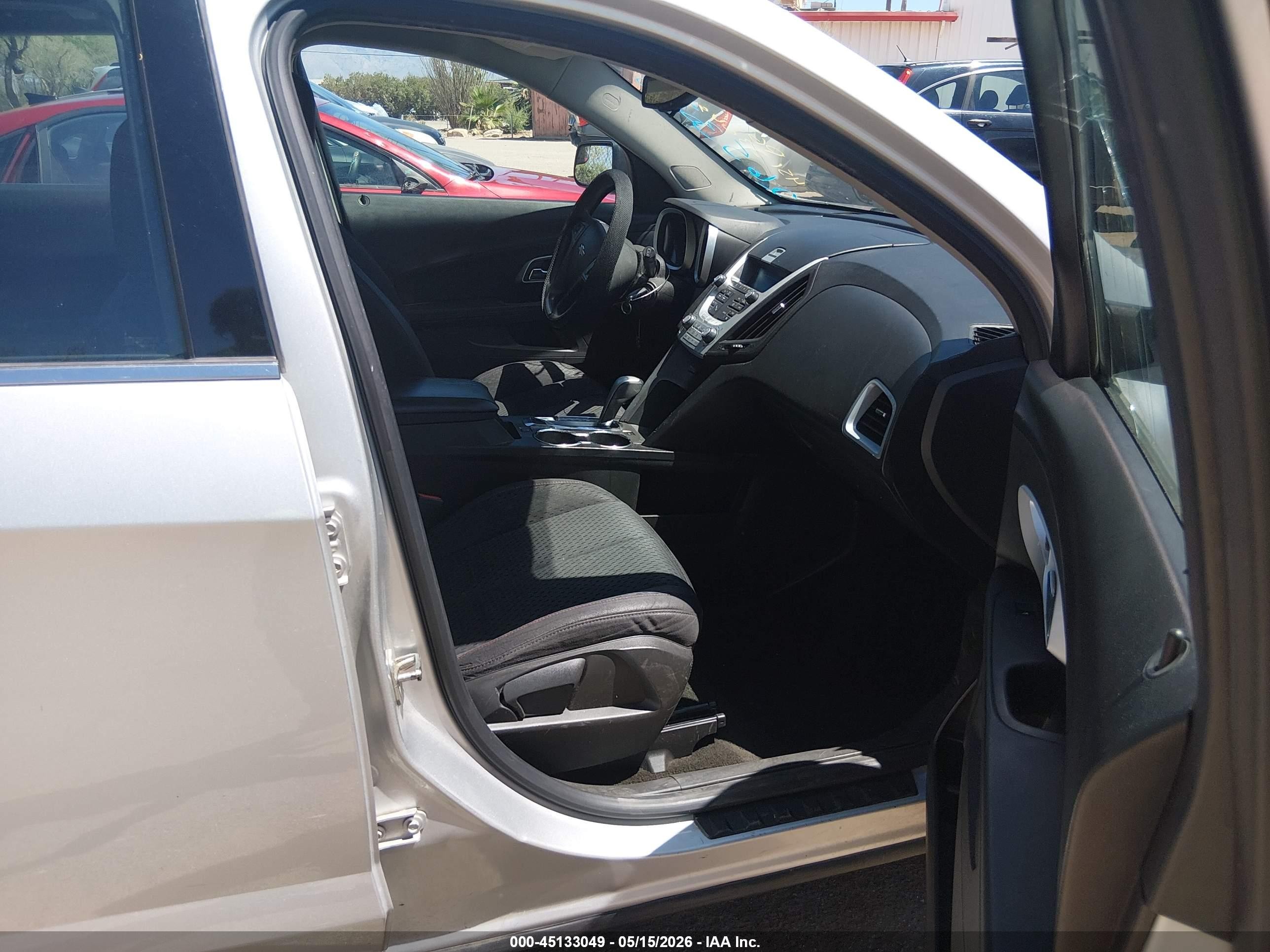 2012 Chevrolet Equinox Ls Silver vin: 2GNALBEK0C1265325