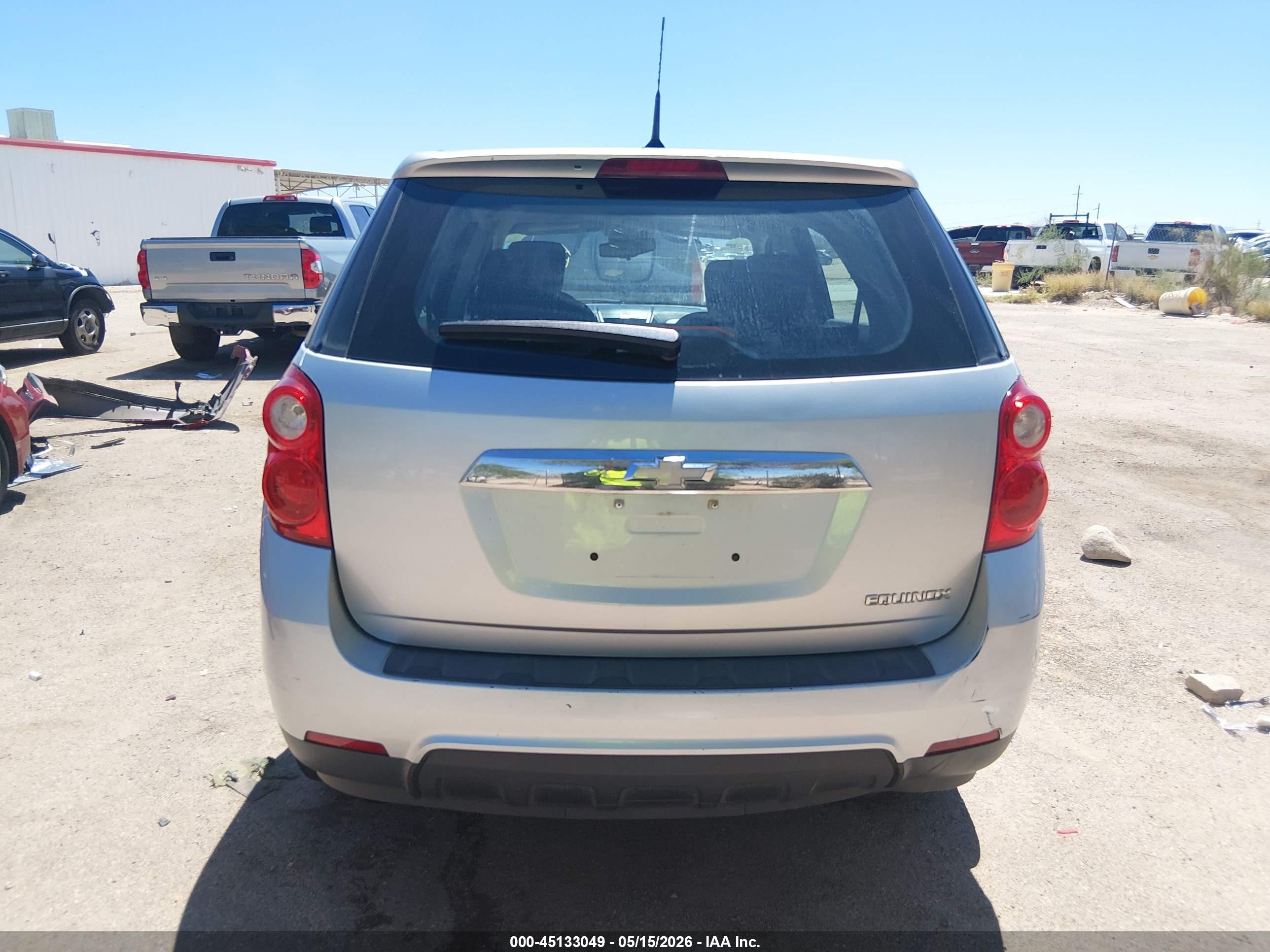 2012 Chevrolet Equinox Ls Silver vin: 2GNALBEK0C1265325