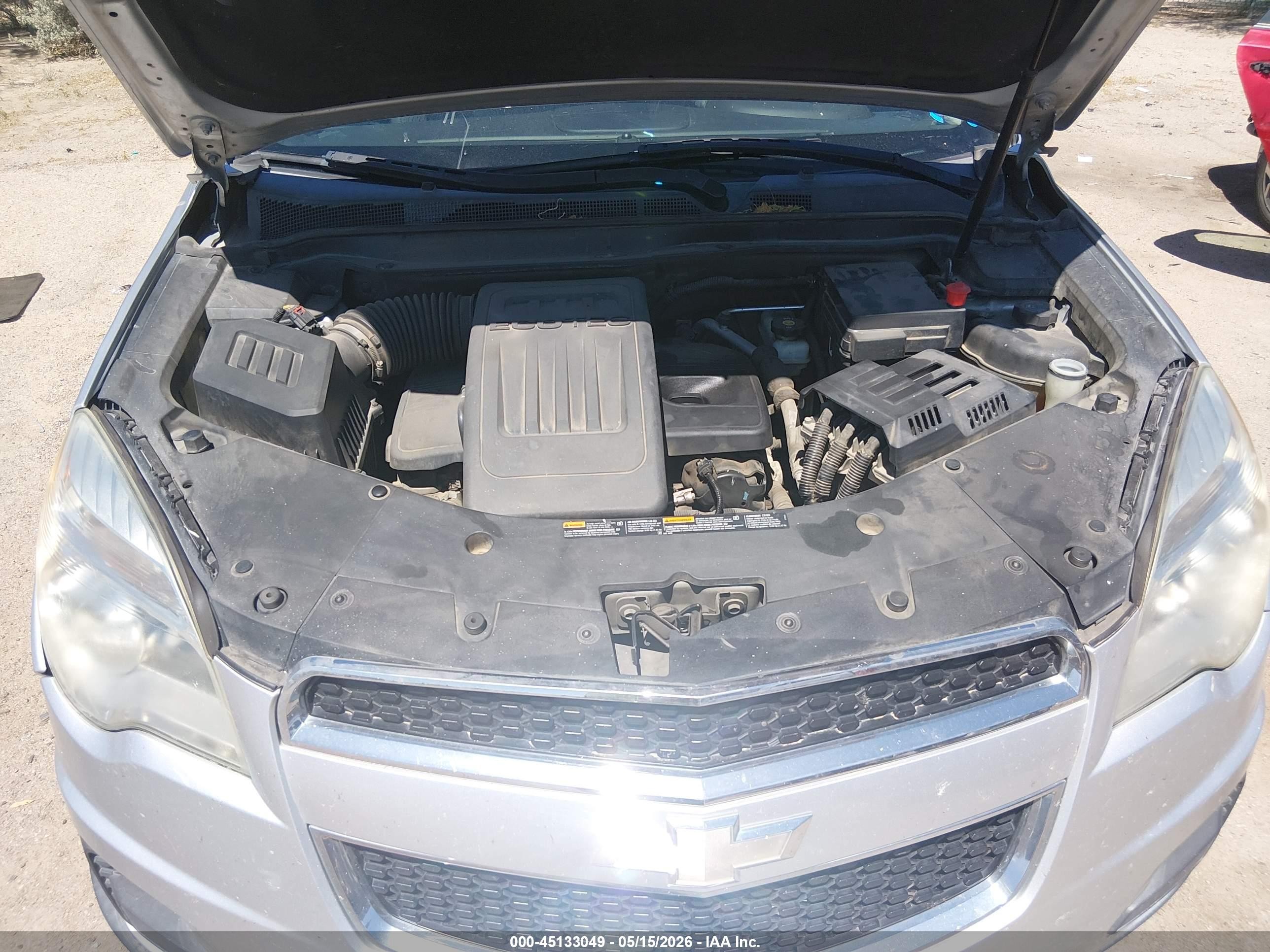 2012 Chevrolet Equinox Ls Silver vin: 2GNALBEK0C1265325