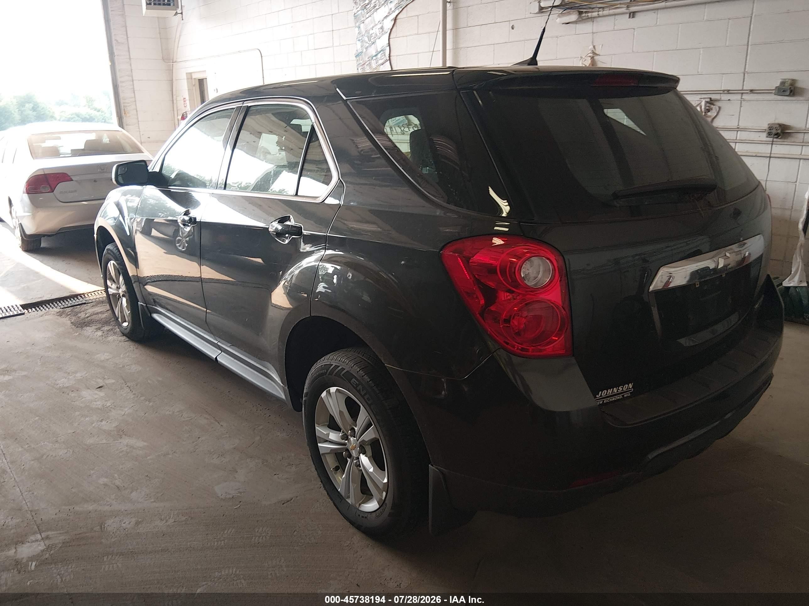 2012 Chevrolet Equinox Ls Gray vin: 2GNALBEK0C1312384