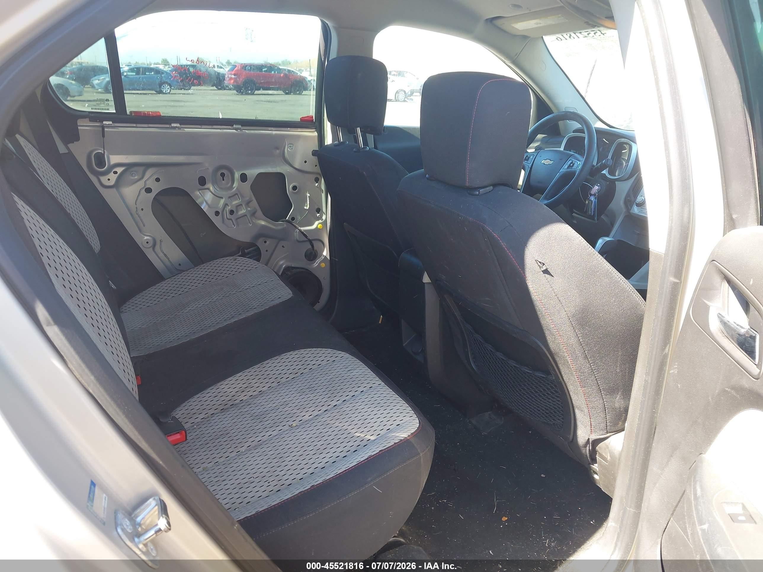 2012 Chevrolet Equinox Ls Cream vin: 2GNALBEK0C6158617