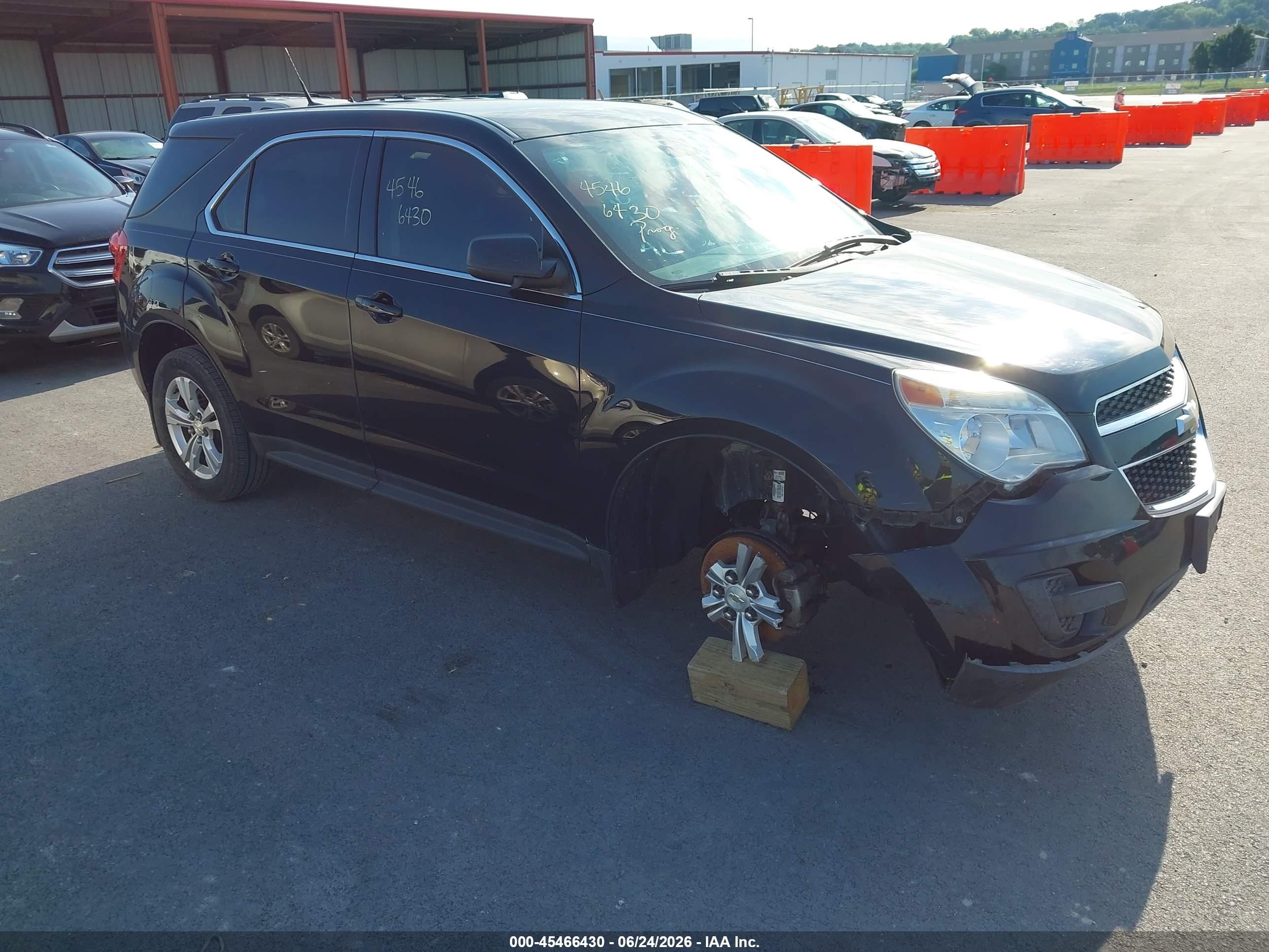 2012 Chevrolet Equinox Ls Черный vin: 2GNALBEK0C6367601