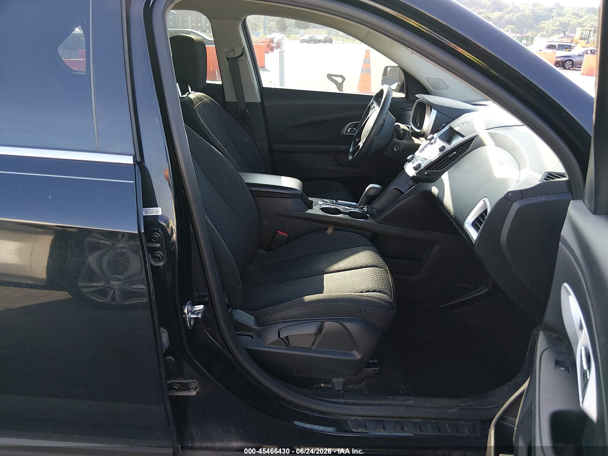 2012 Chevrolet Equinox Ls Черный vin: 2GNALBEK0C6367601