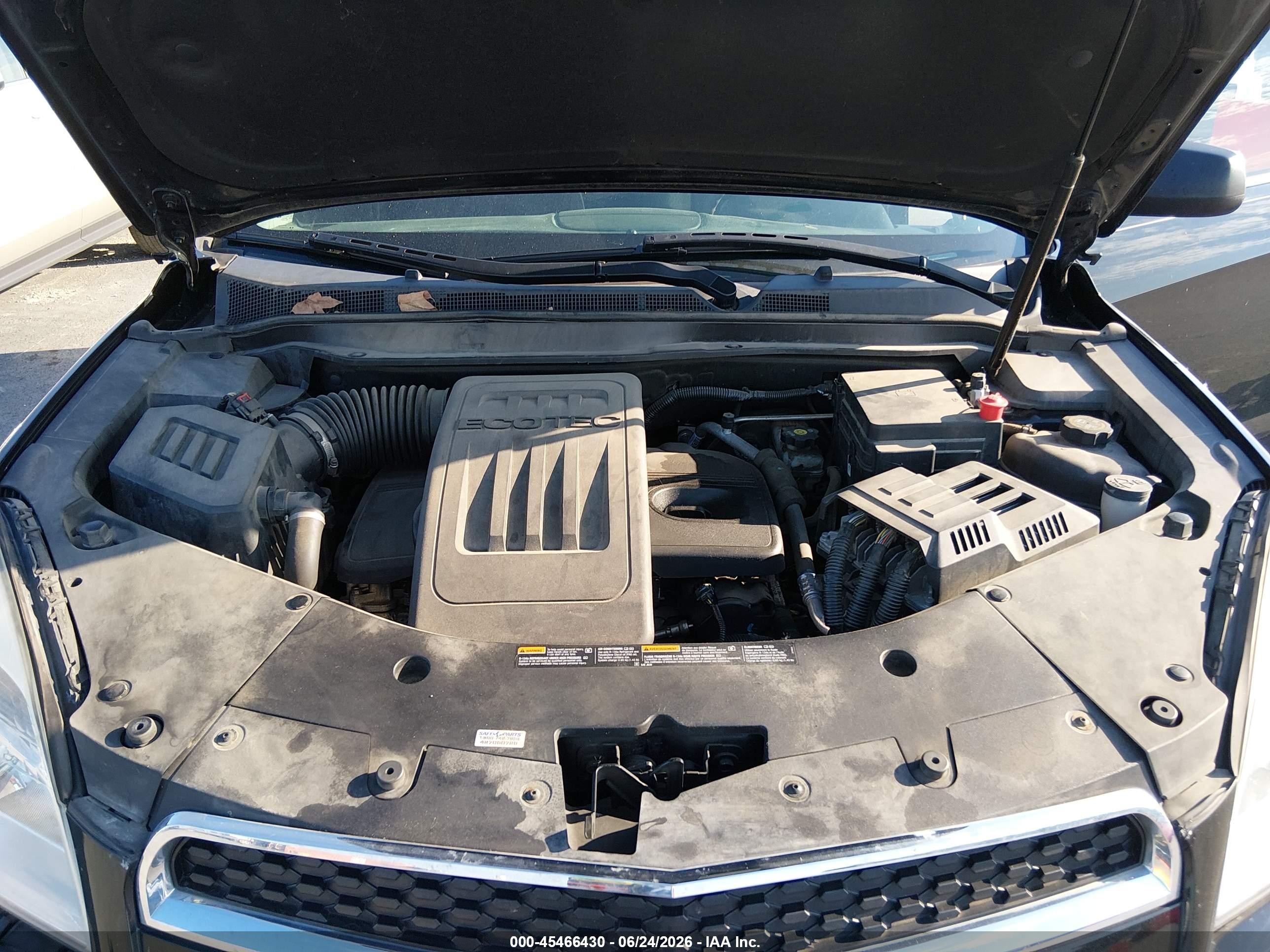 2012 Chevrolet Equinox Ls Черный vin: 2GNALBEK0C6367601