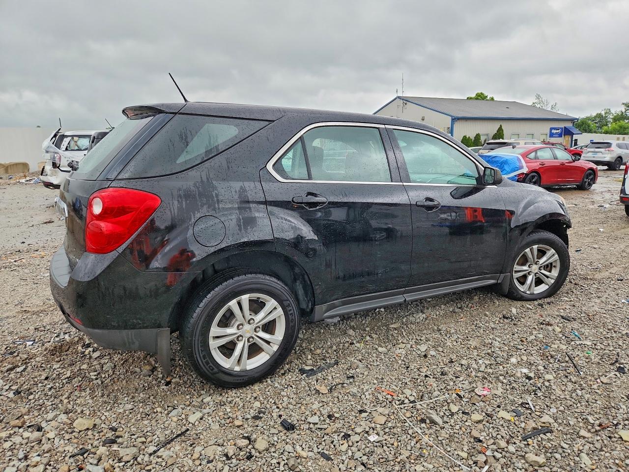2013 Chevrolet Equinox Ls Black vin: 2GNALBEK0D1220385