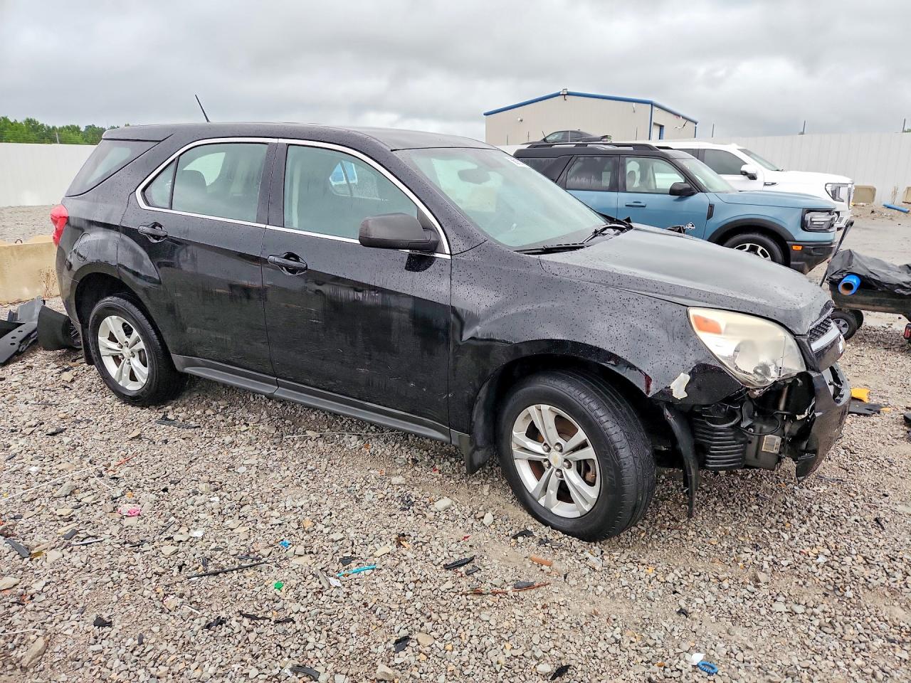 2013 Chevrolet Equinox Ls Black vin: 2GNALBEK0D1220385