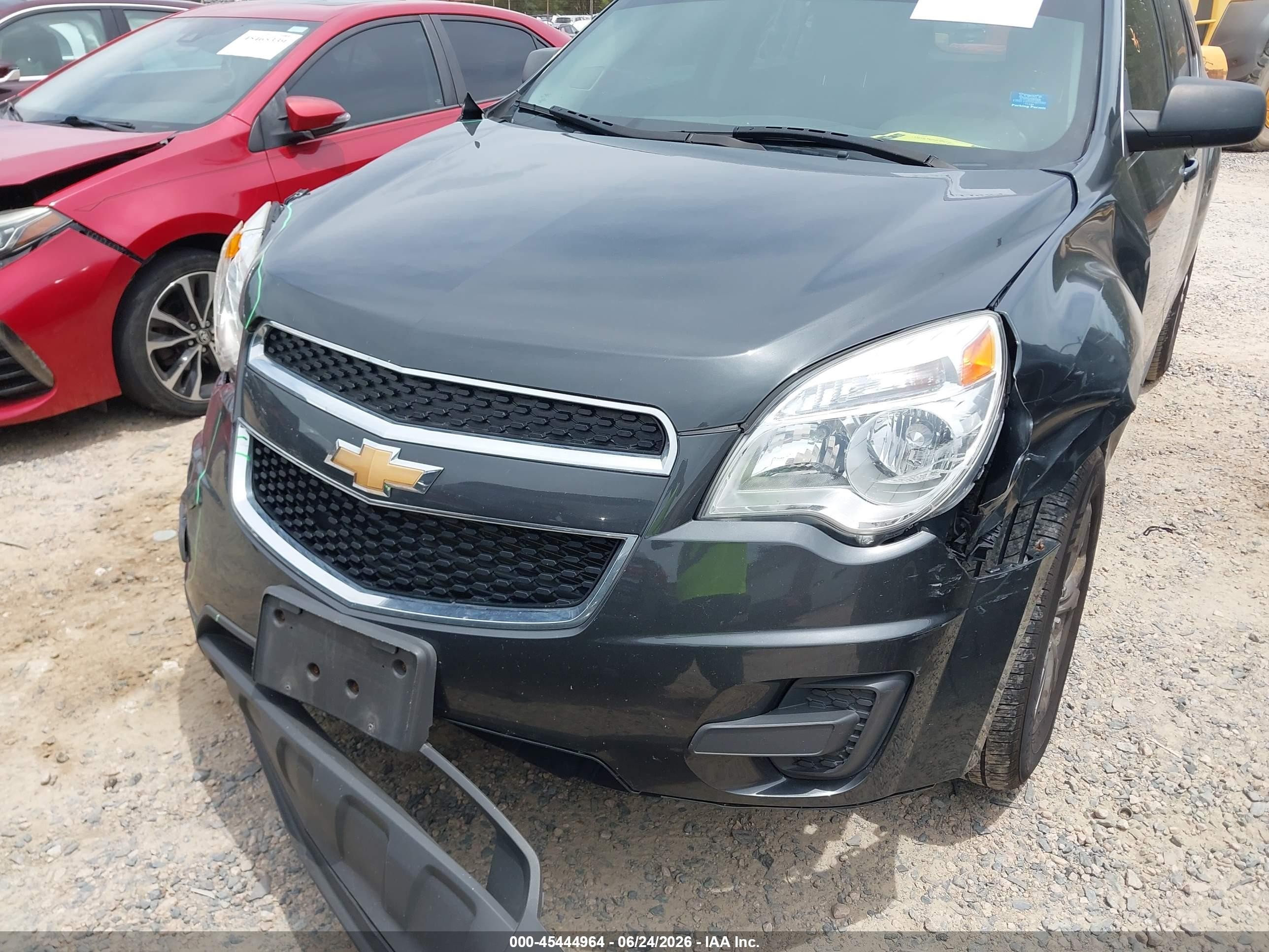 2013 Chevrolet Equinox Ls Gray vin: 2GNALBEK0D1261390