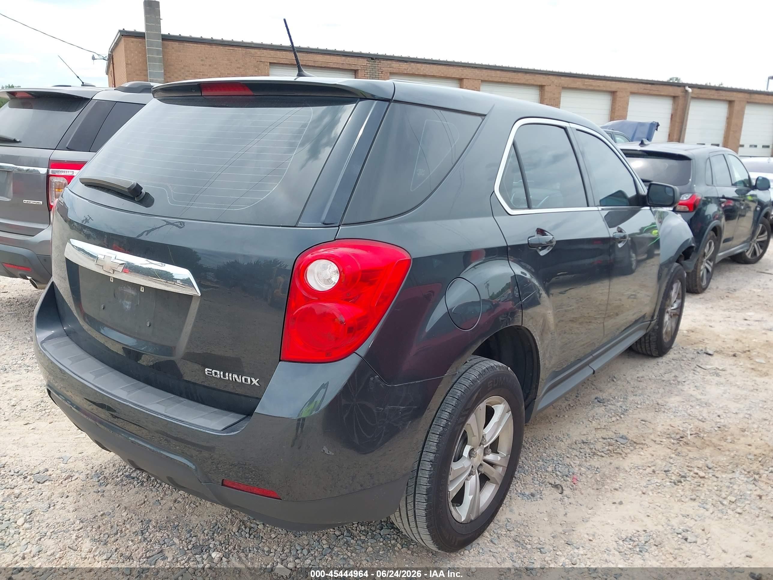 2013 Chevrolet Equinox Ls Gray vin: 2GNALBEK0D1261390