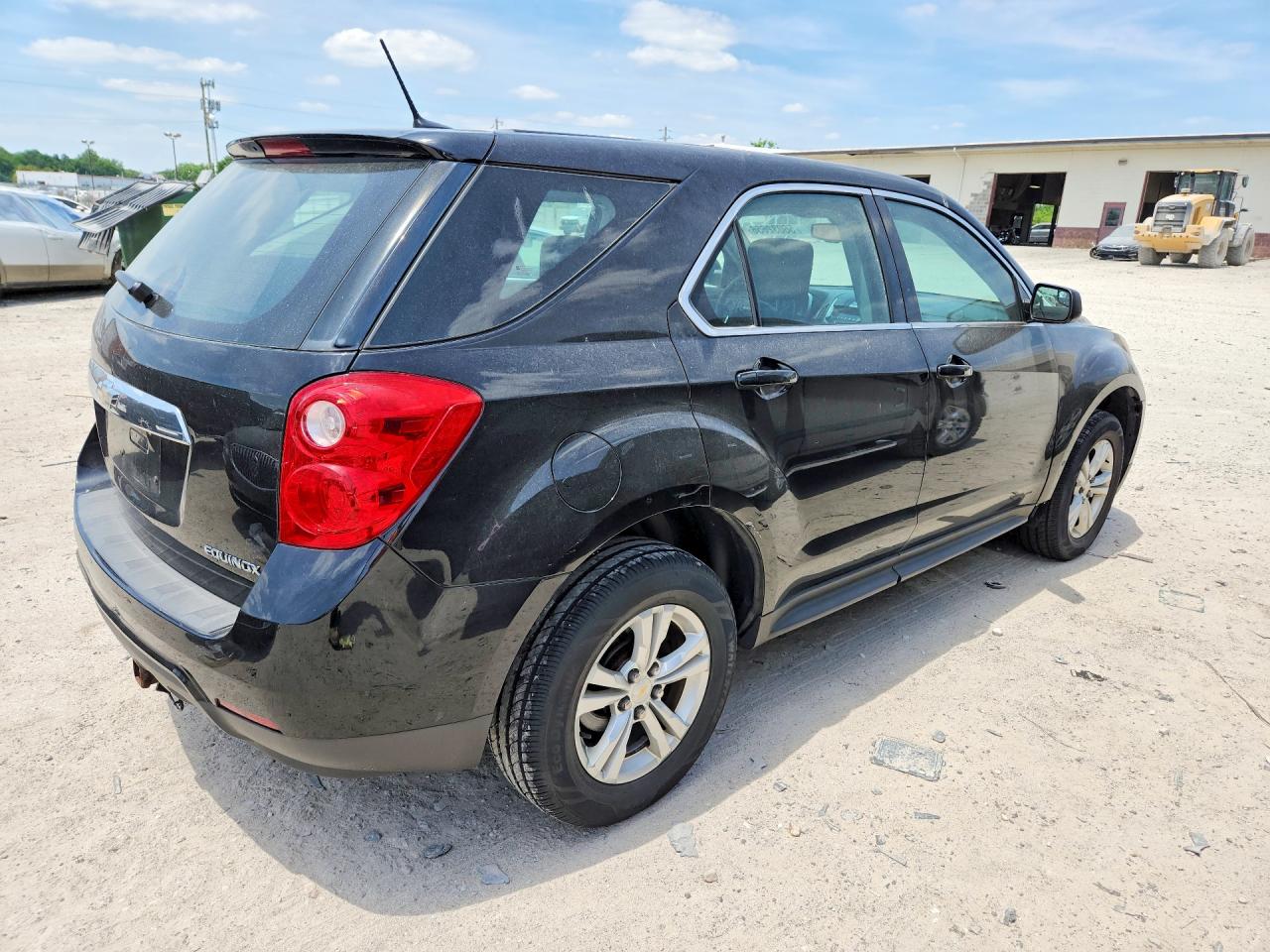 2013 Chevrolet Equinox Ls Black vin: 2GNALBEK0D1268291