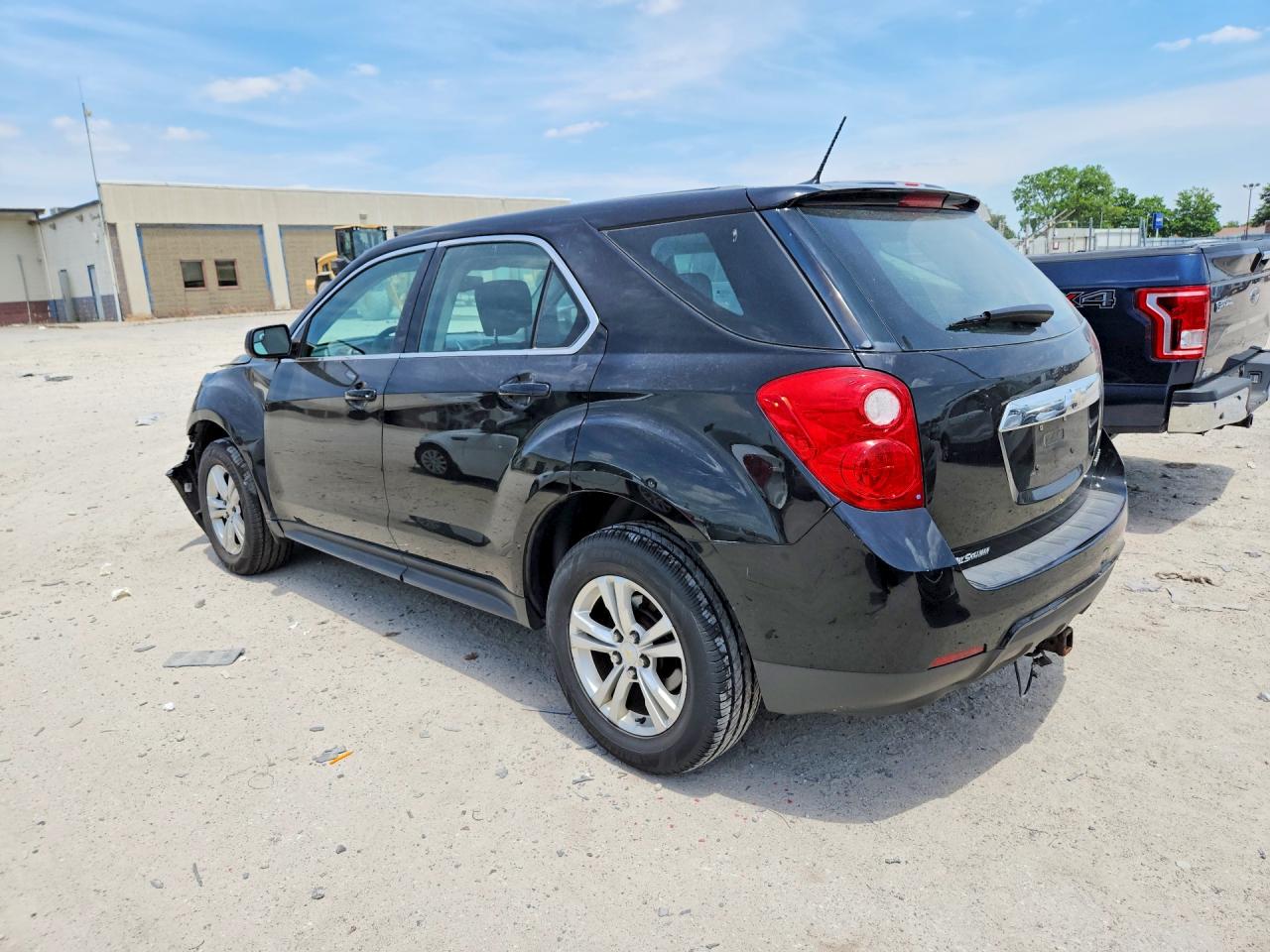 2013 Chevrolet Equinox Ls Black vin: 2GNALBEK0D1268291