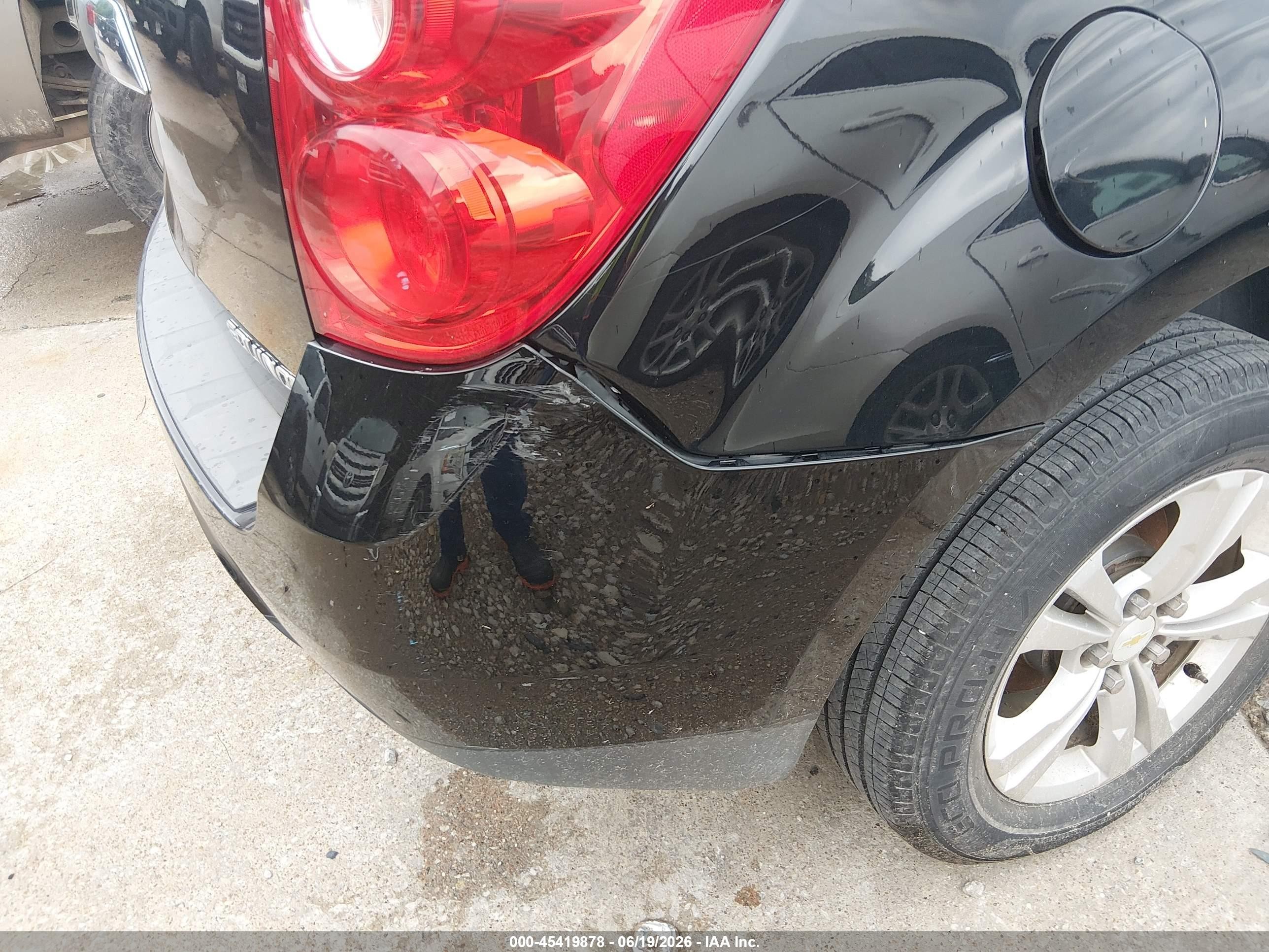 2013 Chevrolet Equinox Ls Black vin: 2GNALBEK0D6150776