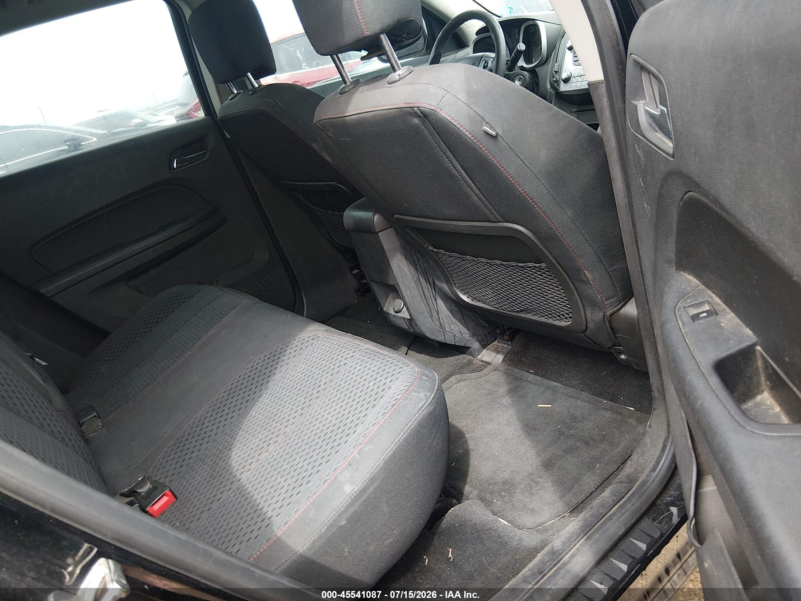 2013 Chevrolet Equinox Ls Черный vin: 2GNALBEK0D6150776