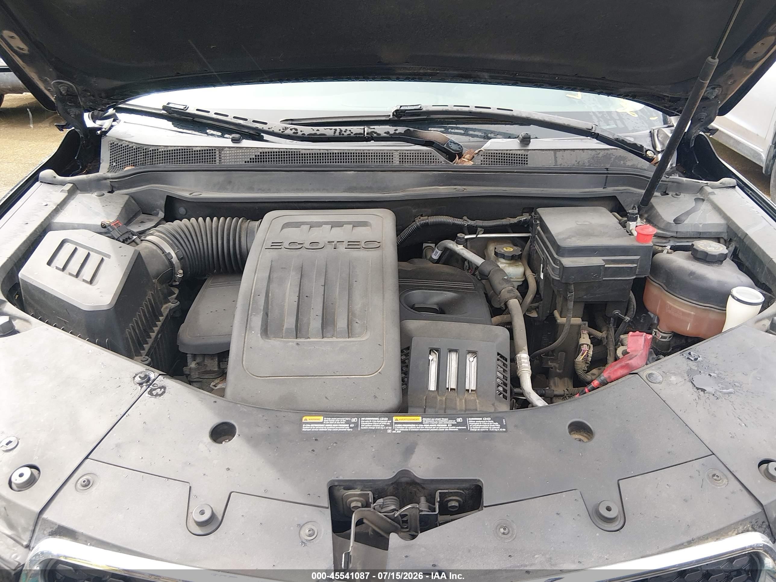 2013 Chevrolet Equinox Ls Черный vin: 2GNALBEK0D6150776