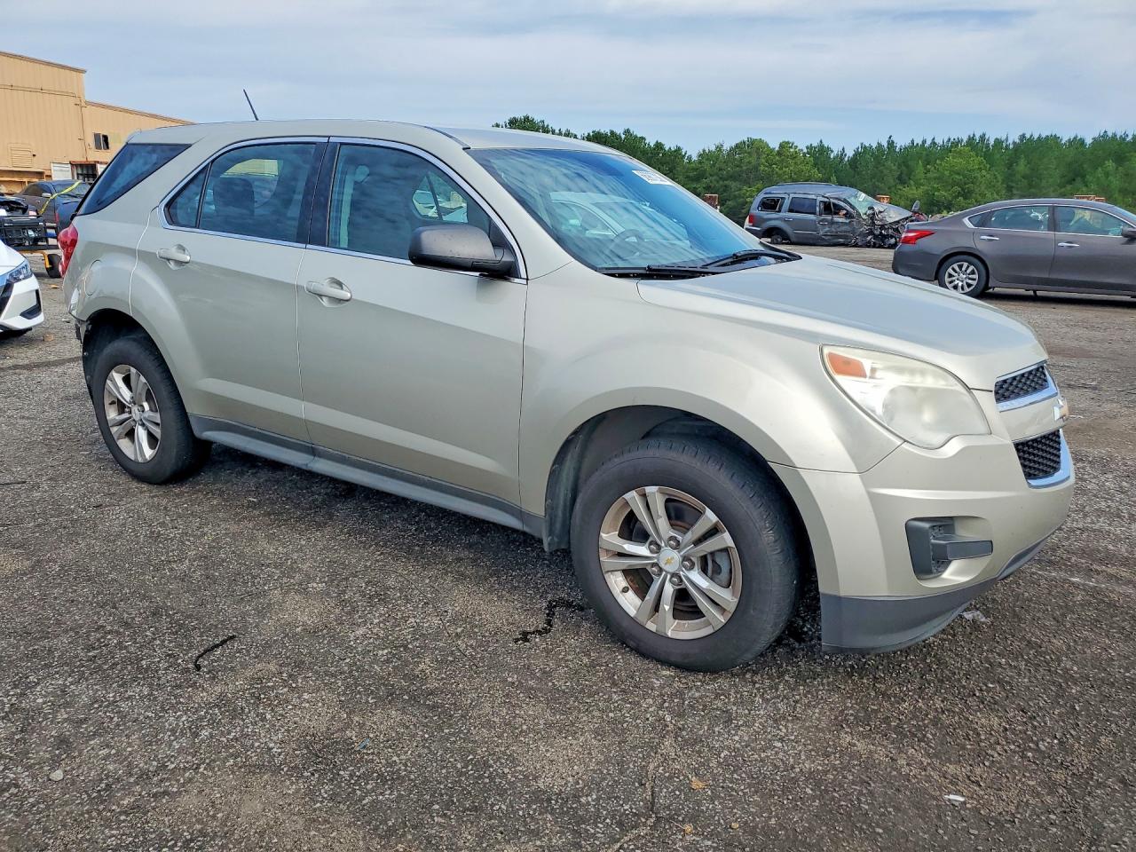 2013 Chevrolet Equinox Ls Cream vin: 2GNALBEK0D6225329