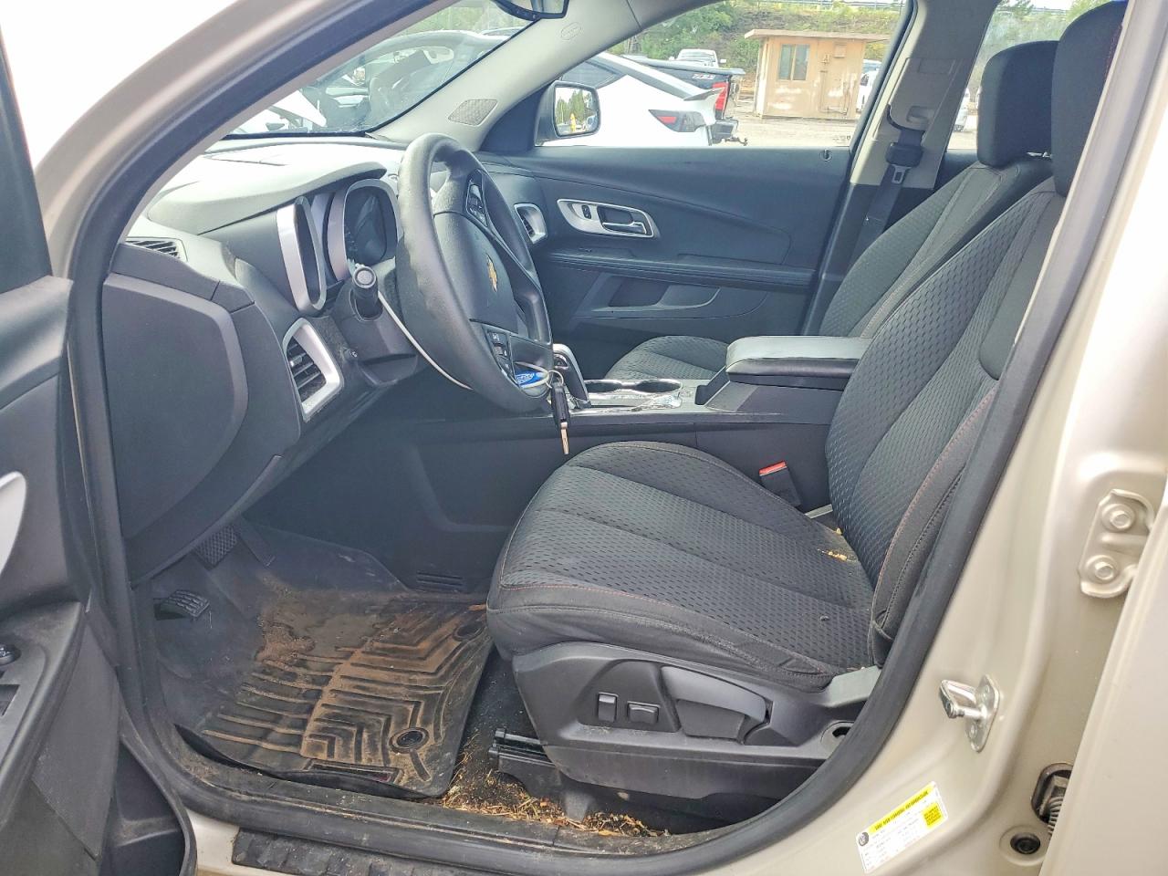 2013 Chevrolet Equinox Ls Cream vin: 2GNALBEK0D6225329