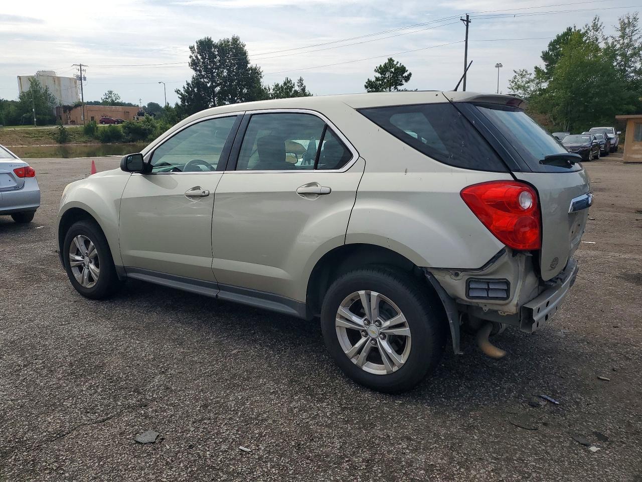 2013 Chevrolet Equinox Ls Cream vin: 2GNALBEK0D6225329