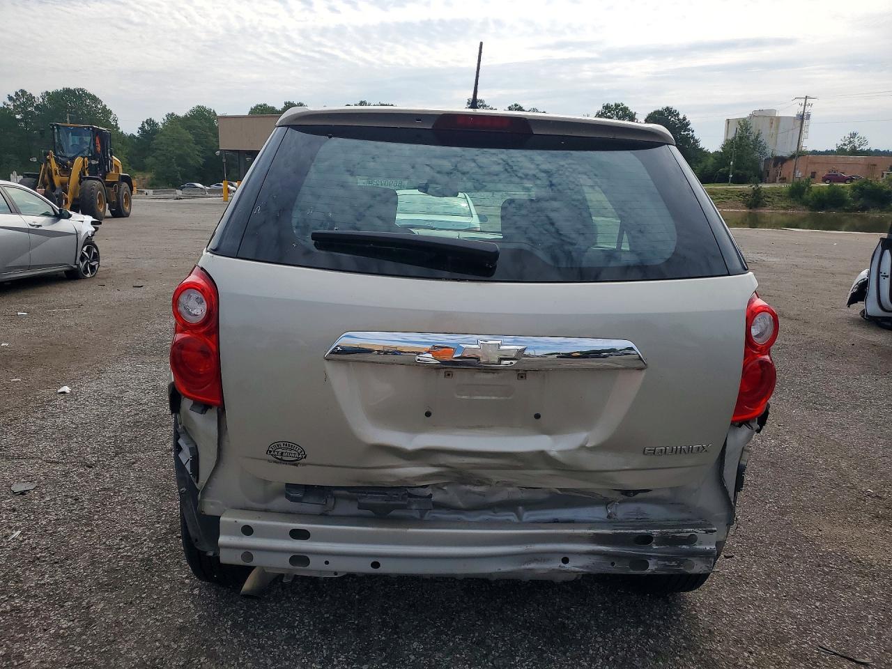 2013 Chevrolet Equinox Ls Cream vin: 2GNALBEK0D6225329