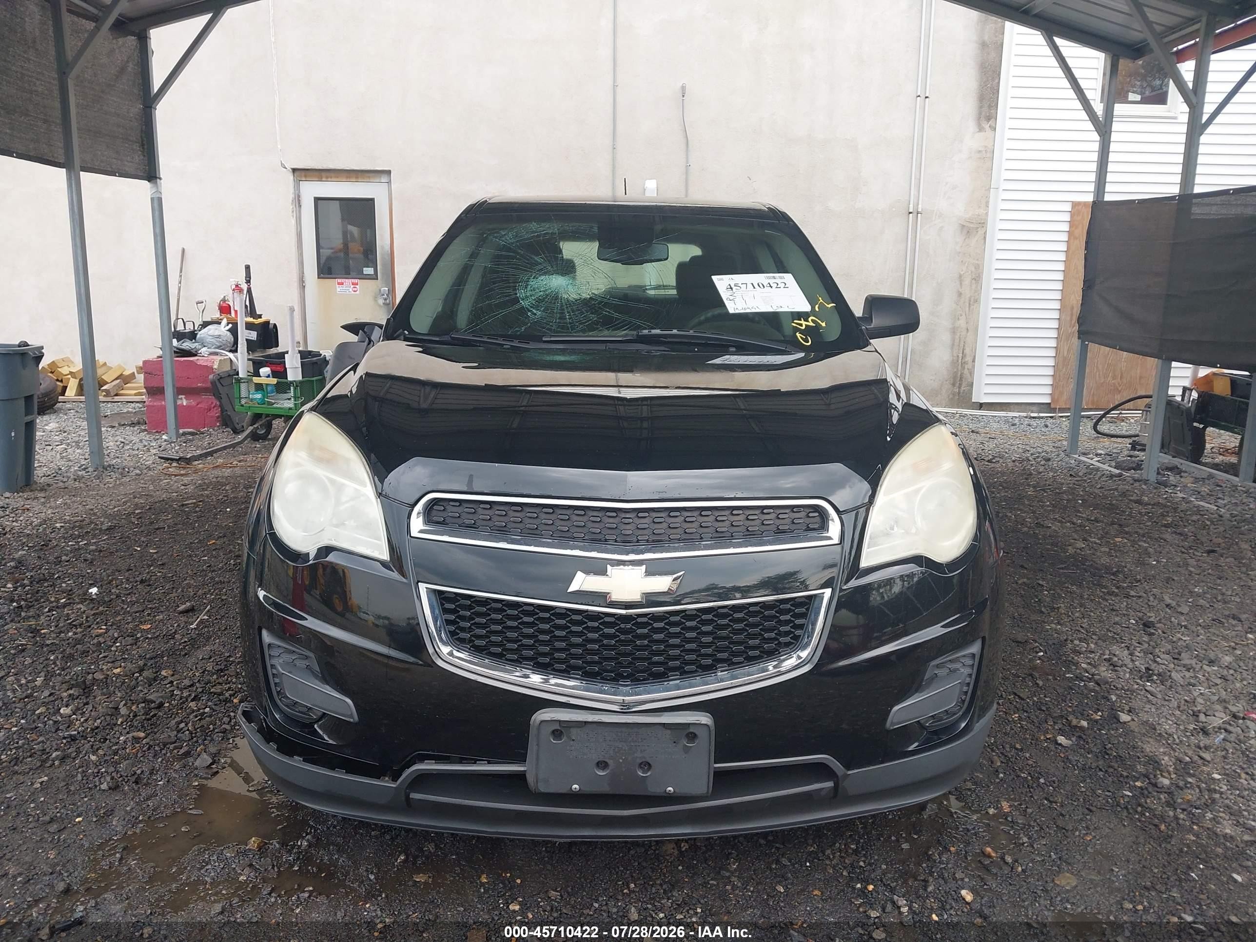 2013 Chevrolet Equinox Ls Черный vin: 2GNALBEK0D6352100