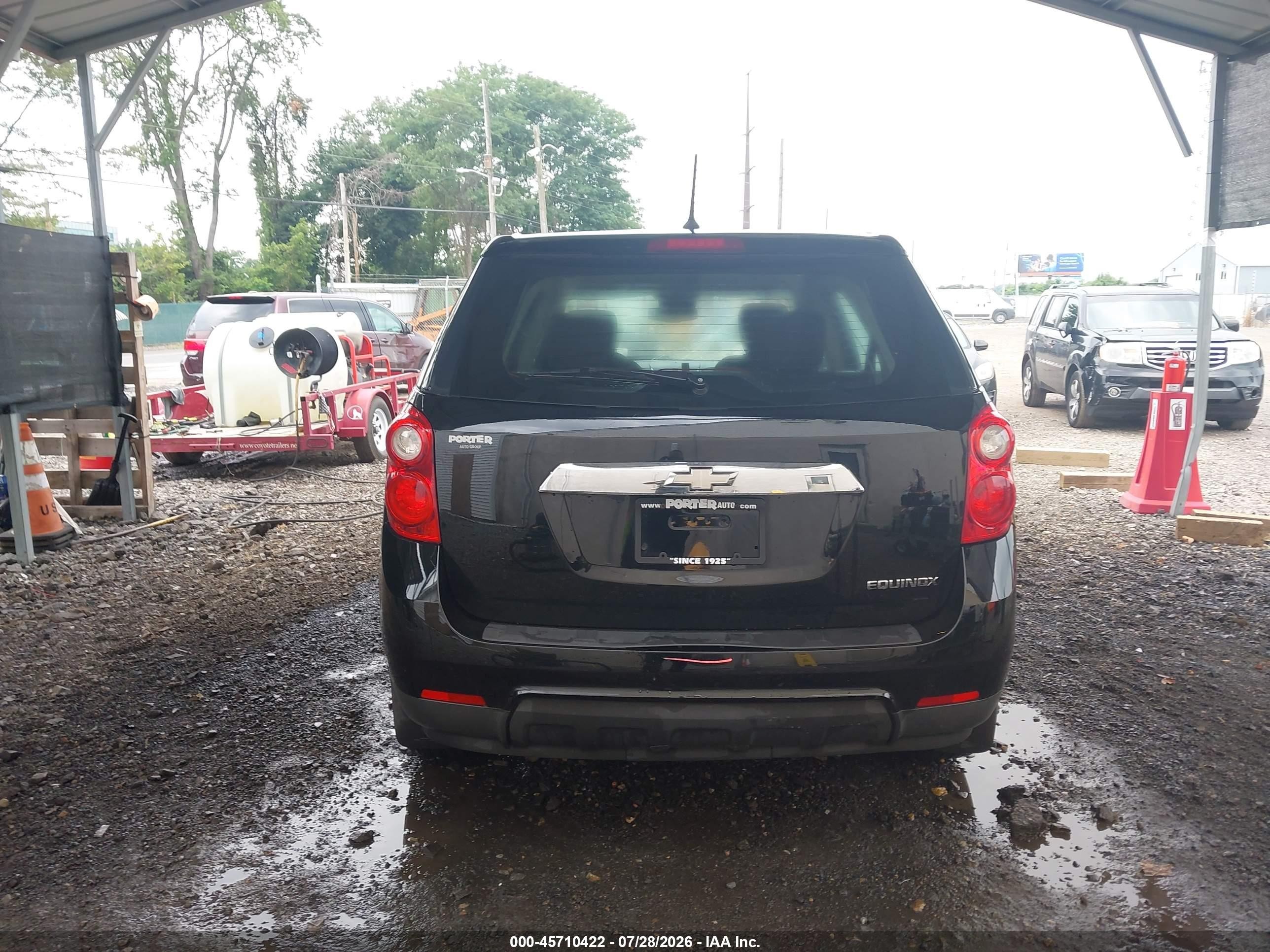 2013 Chevrolet Equinox Ls Черный vin: 2GNALBEK0D6352100