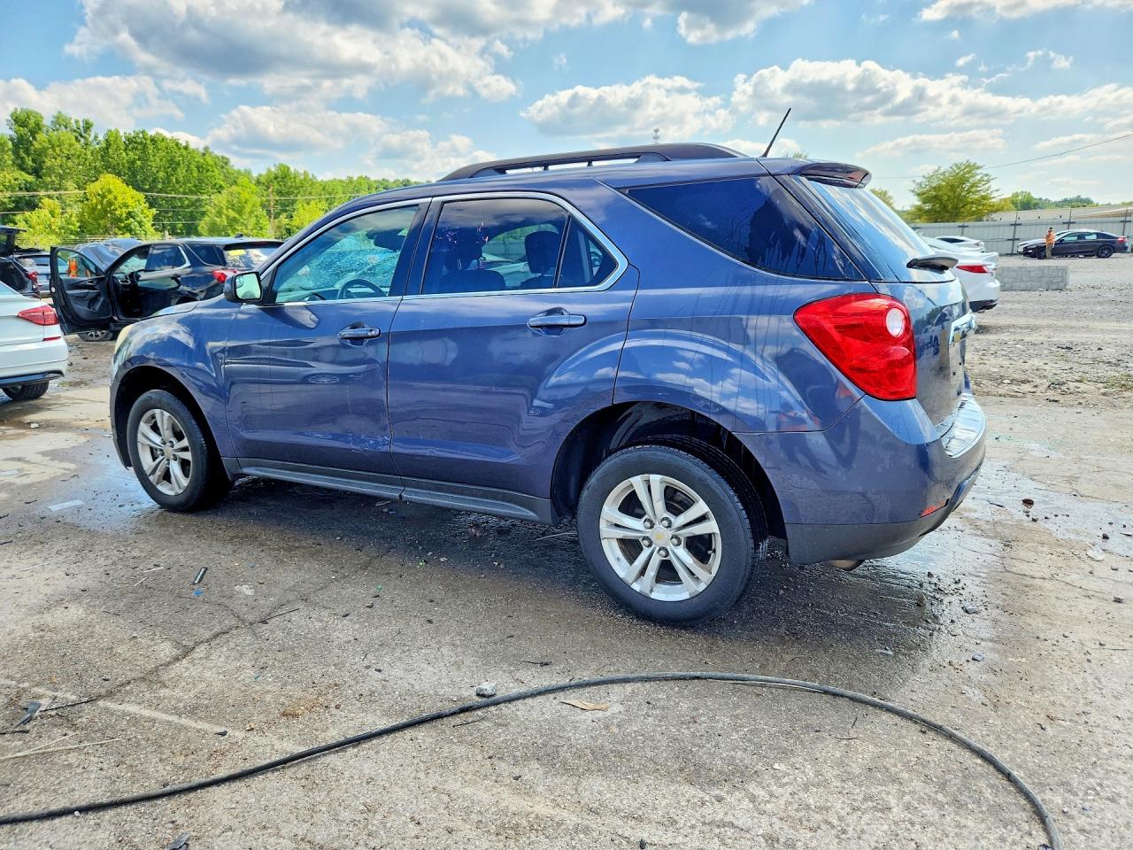 2014 Chevrolet Equinox Lt Синий vin: 2GNALBEK0E6226790
