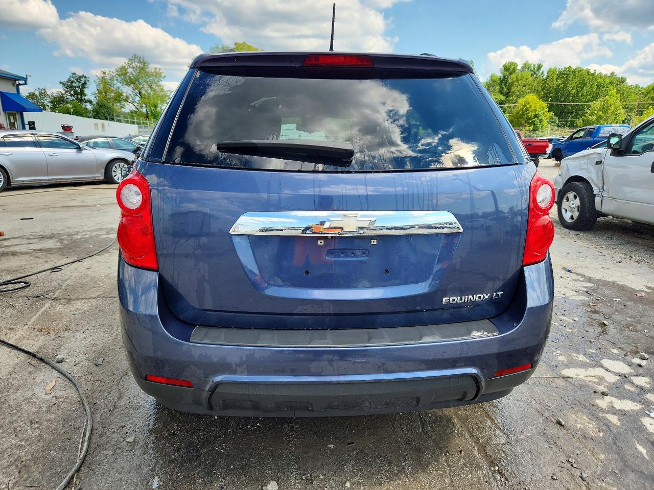2014 Chevrolet Equinox Lt Синий vin: 2GNALBEK0E6226790