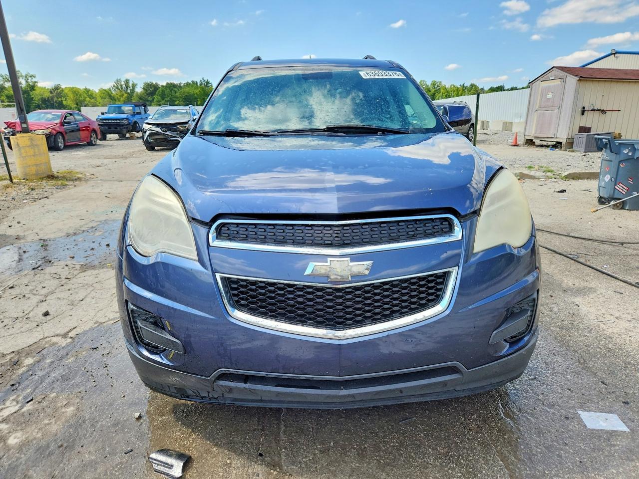 2014 Chevrolet Equinox Lt Синий vin: 2GNALBEK0E6226790