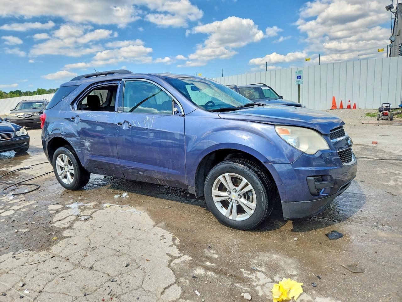 2014 Chevrolet Equinox Lt Синий vin: 2GNALBEK0E6226790