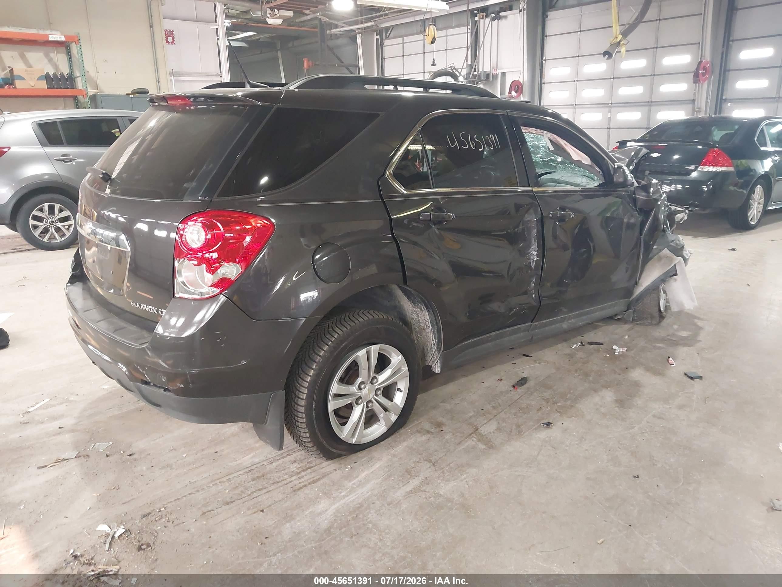 2014 Chevrolet Equinox Lt Gray vin: 2GNALBEK0E6236834