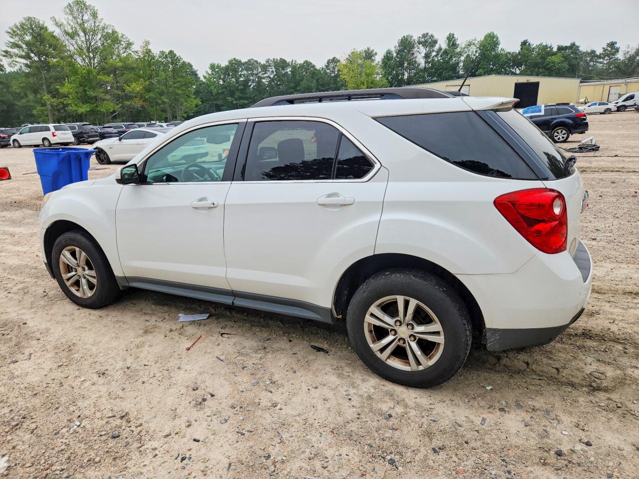 2015 Chevrolet Equinox Lt White vin: 2GNALBEK0F1101139