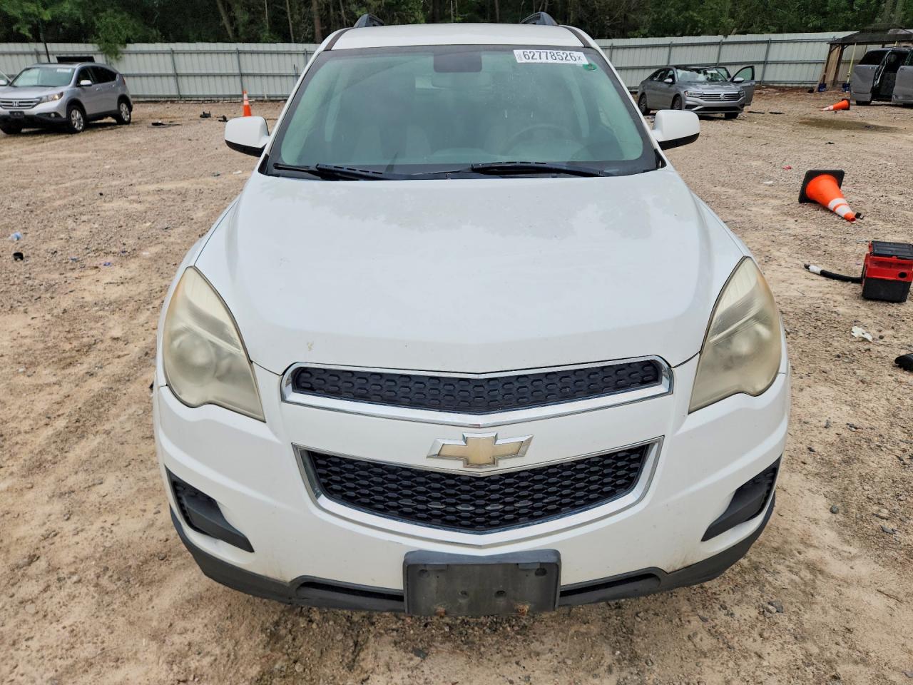 2015 Chevrolet Equinox Lt White vin: 2GNALBEK0F1101139