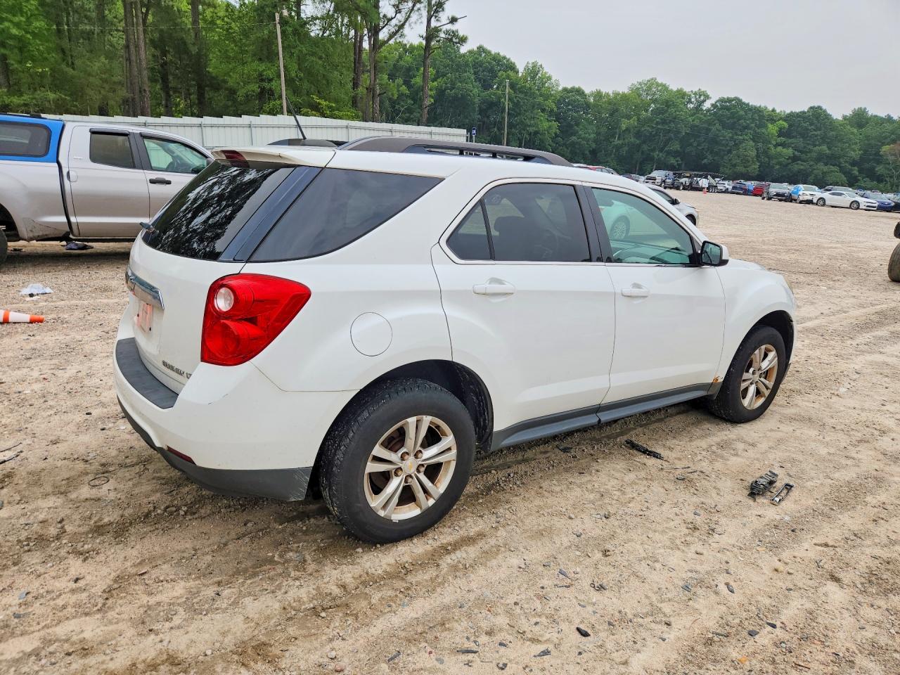 2015 Chevrolet Equinox Lt White vin: 2GNALBEK0F1101139