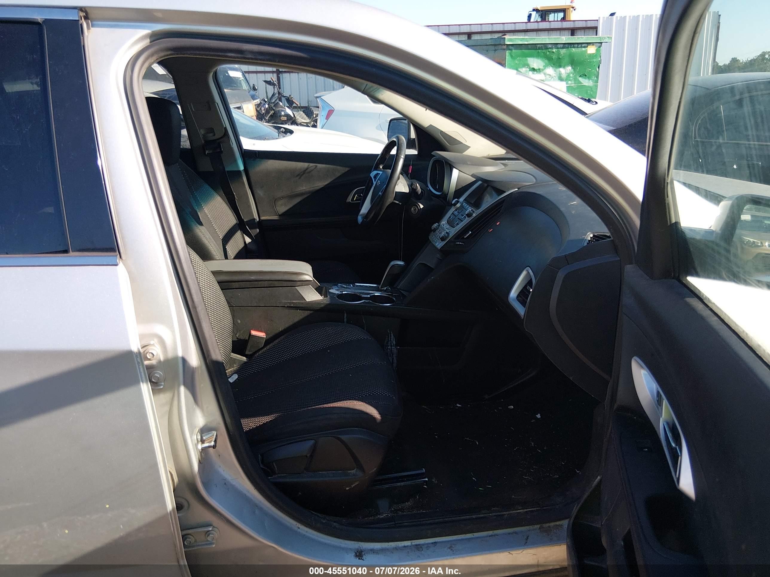 2015 Chevrolet Equinox Lt Silver vin: 2GNALBEK0F1102355