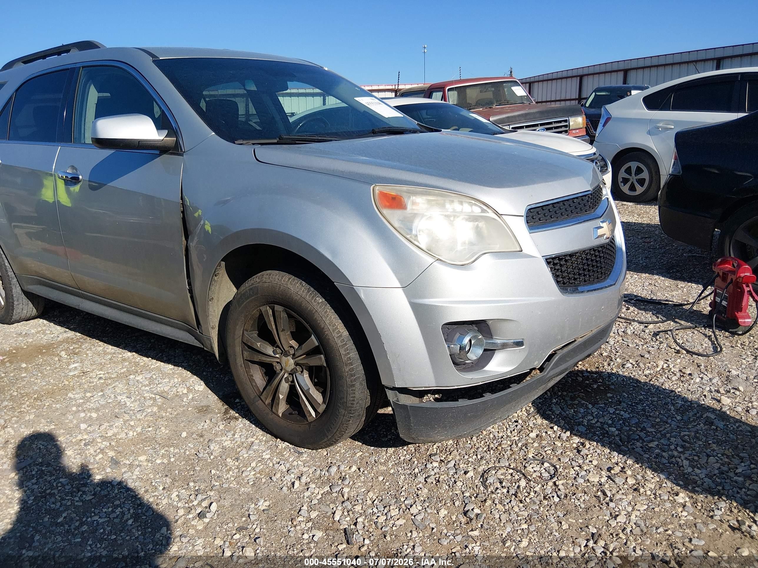 2015 Chevrolet Equinox Lt Silver vin: 2GNALBEK0F1102355