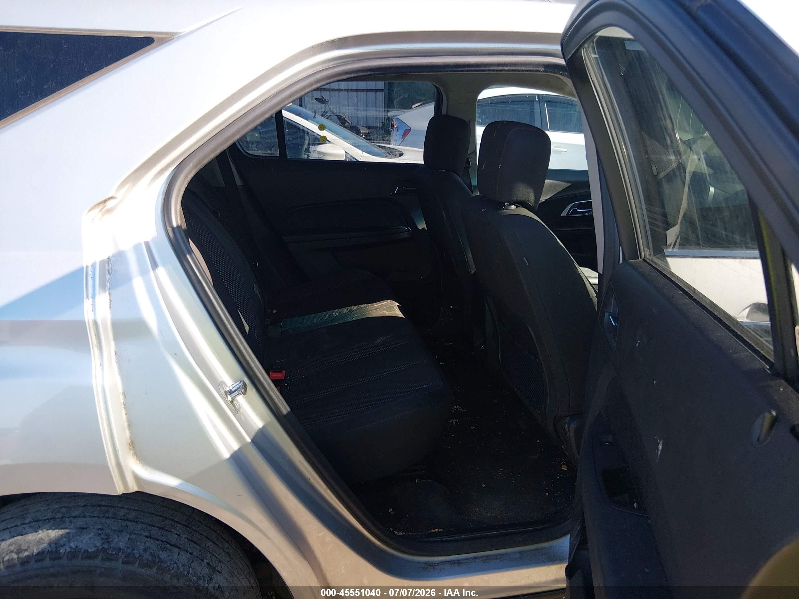 2015 Chevrolet Equinox Lt Silver vin: 2GNALBEK0F1102355