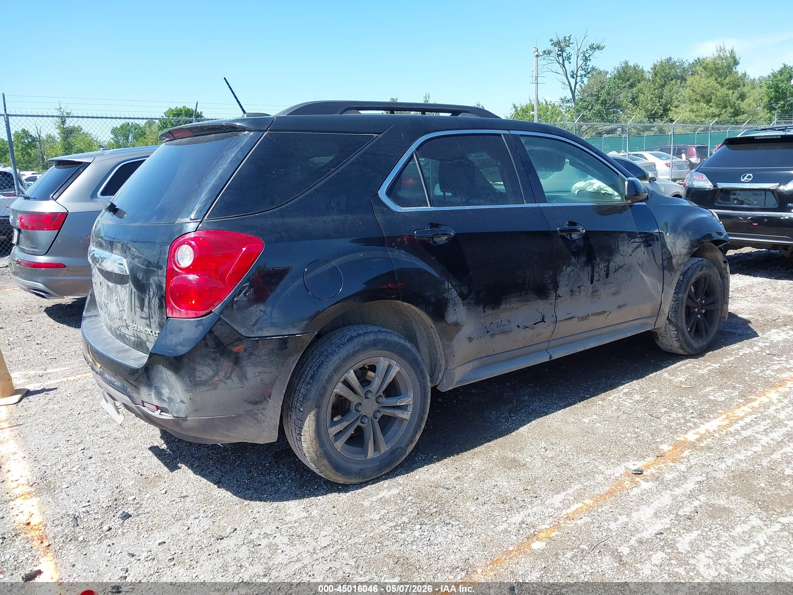 2015 Chevrolet Equinox 1lt Black vin: 2GNALBEK0F1103019