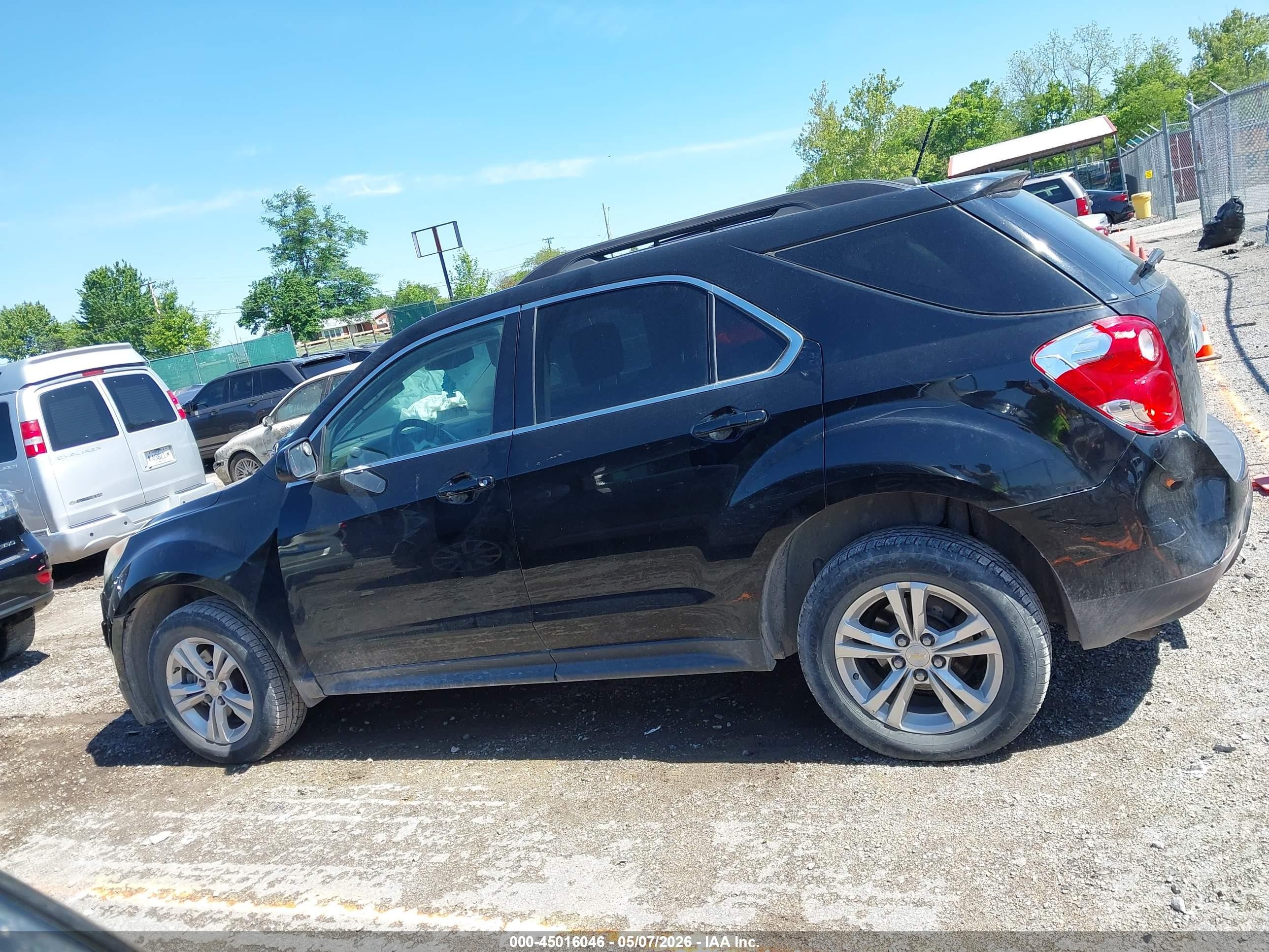 2015 Chevrolet Equinox 1lt Black vin: 2GNALBEK0F1103019