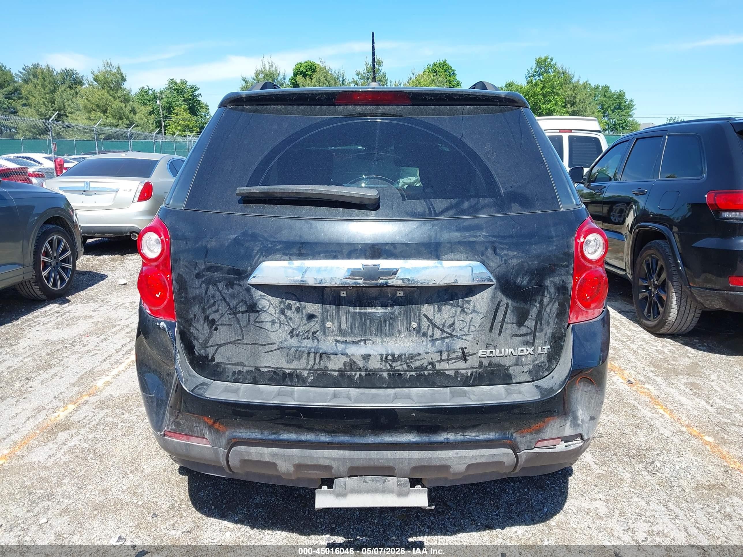 2015 Chevrolet Equinox 1lt Black vin: 2GNALBEK0F1103019