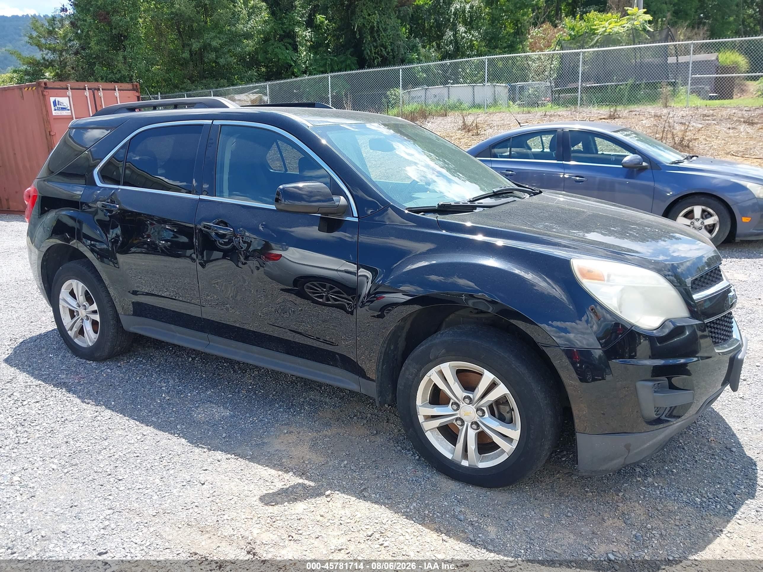 2015 Chevrolet Equinox Lt Black vin: 2GNALBEK0F1121441