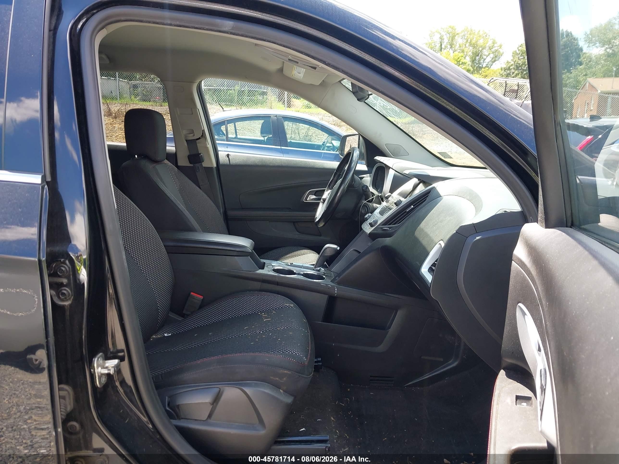 2015 Chevrolet Equinox Lt Black vin: 2GNALBEK0F1121441