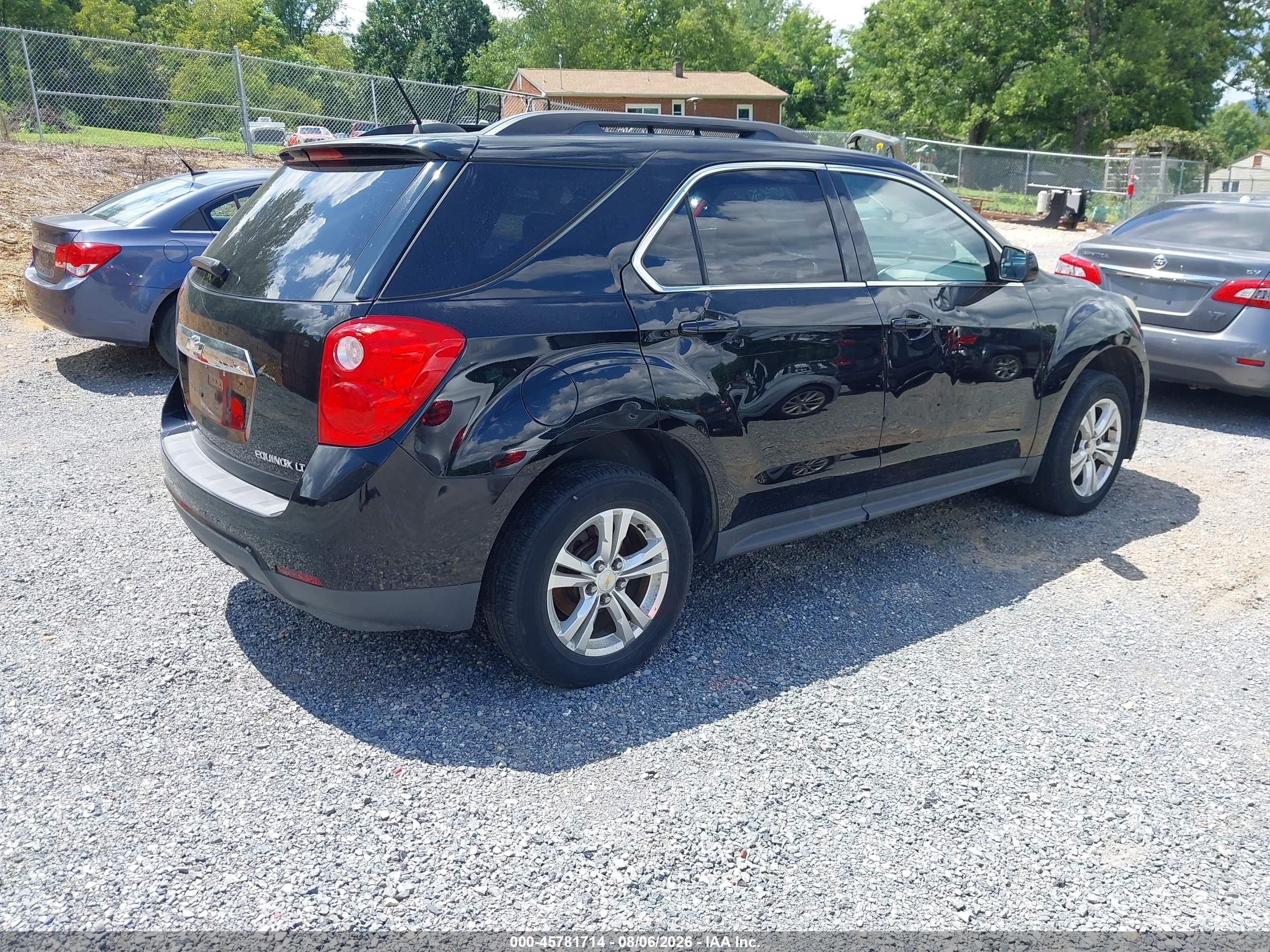 2015 Chevrolet Equinox Lt Black vin: 2GNALBEK0F1121441