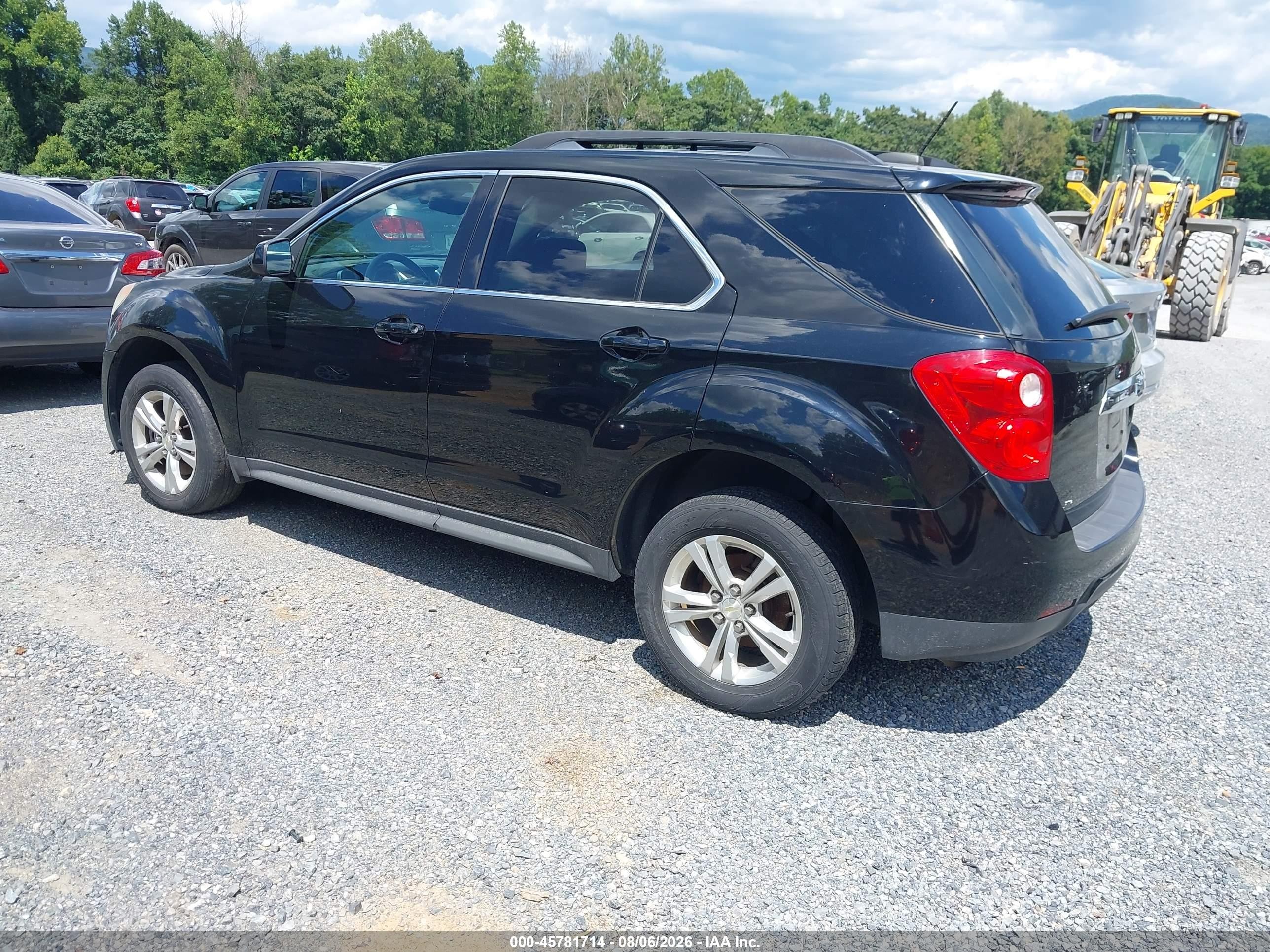2015 Chevrolet Equinox Lt Black vin: 2GNALBEK0F1121441