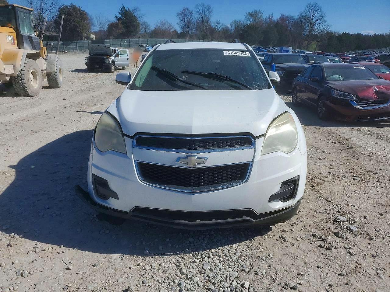 2015 Chevrolet Equinox Lt Белый vin: 2GNALBEK0F1140135